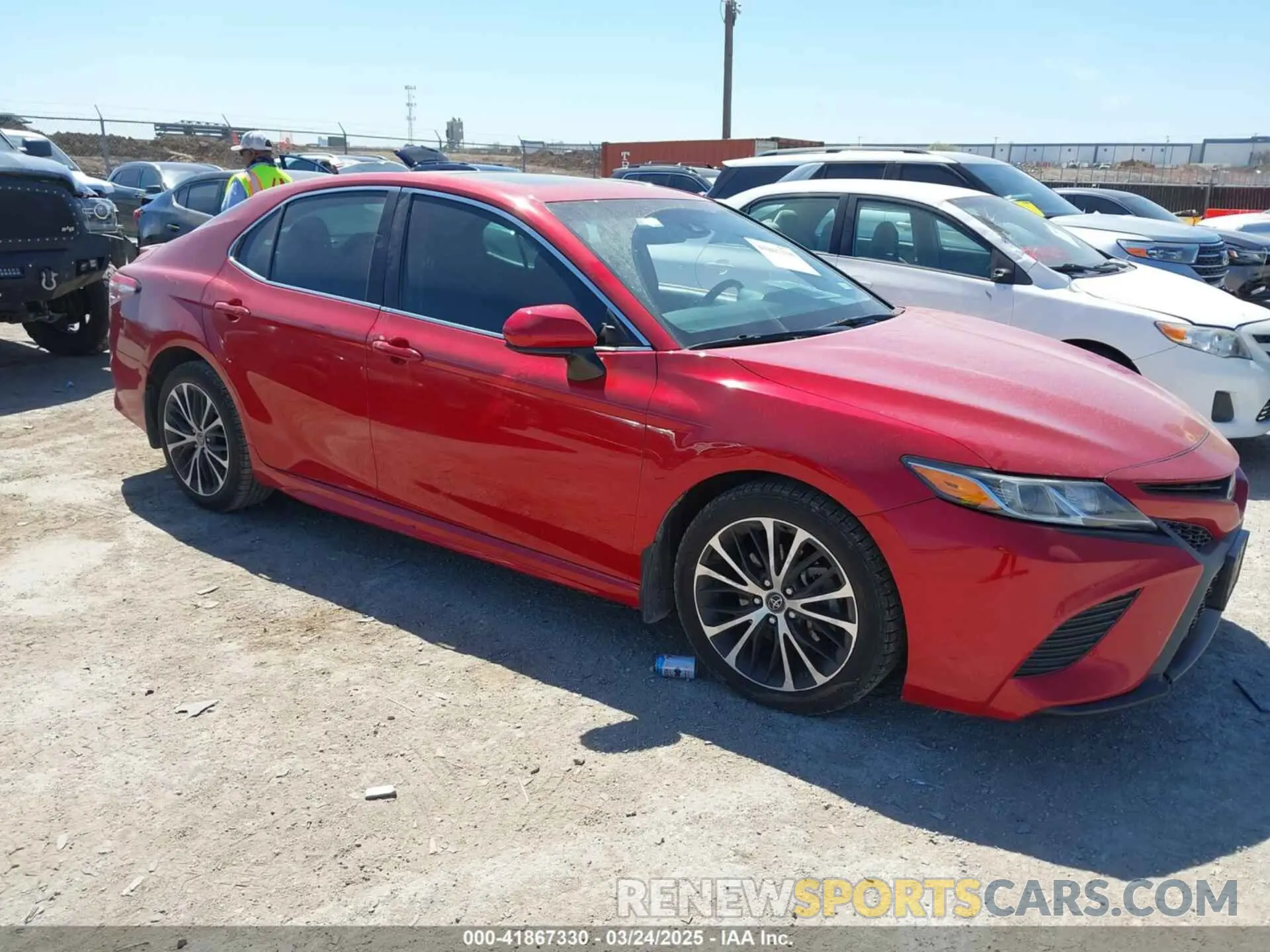 1 Photograph of a damaged car 4T1B11HK7KU280914 TOYOTA CAMRY 2019
