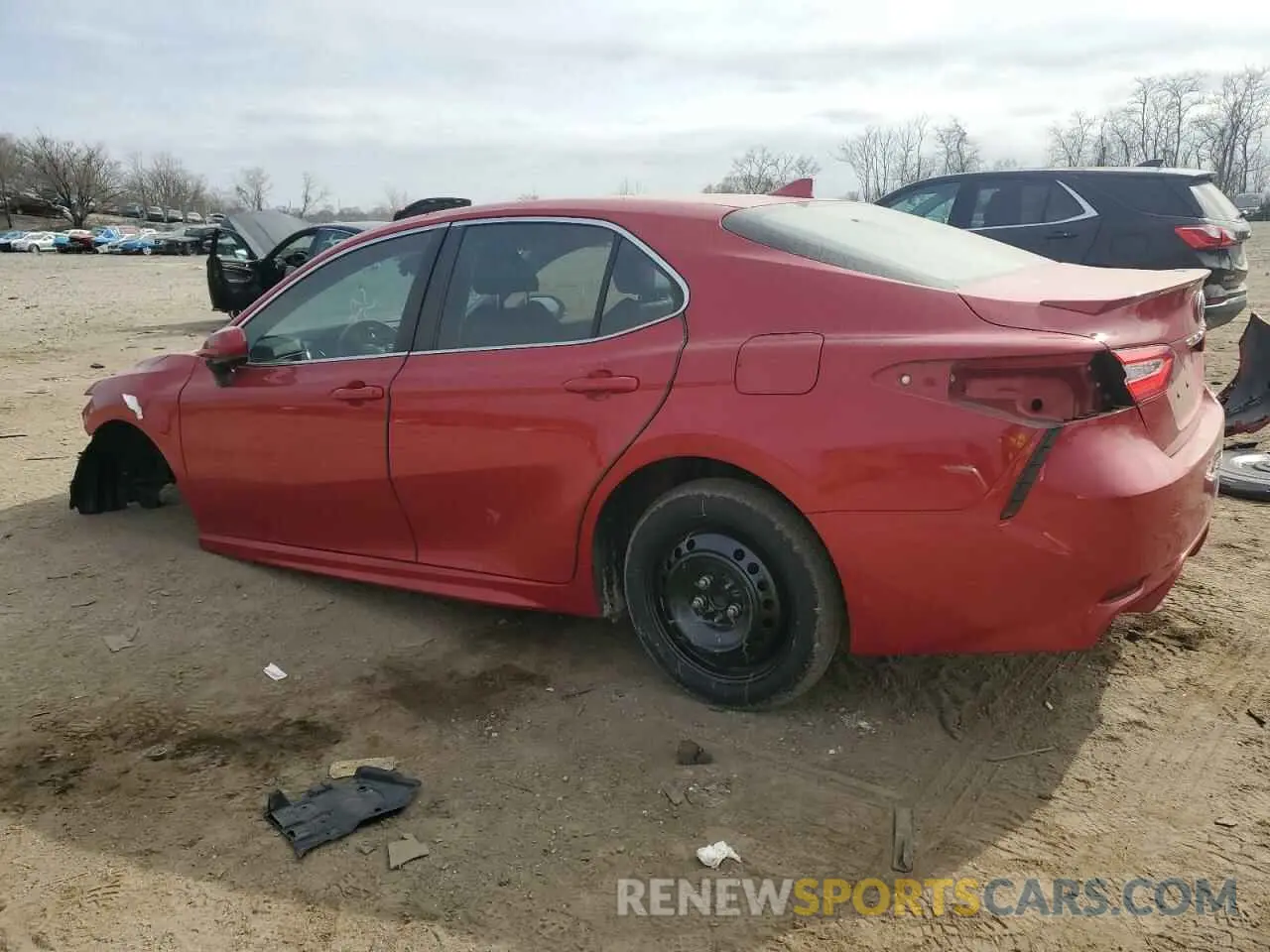 2 Photograph of a damaged car 4T1B11HK7KU283151 TOYOTA CAMRY 2019