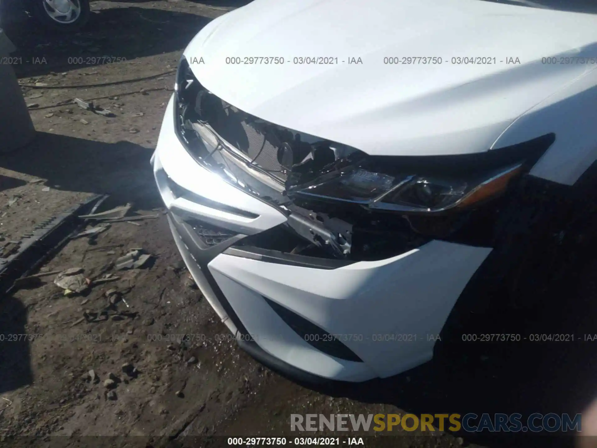 12 Photograph of a damaged car 4T1B11HK7KU285465 TOYOTA CAMRY 2019