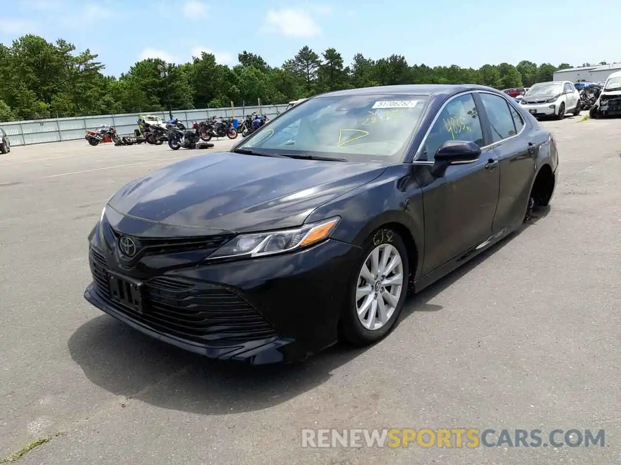 2 Photograph of a damaged car 4T1B11HK7KU285756 TOYOTA CAMRY 2019