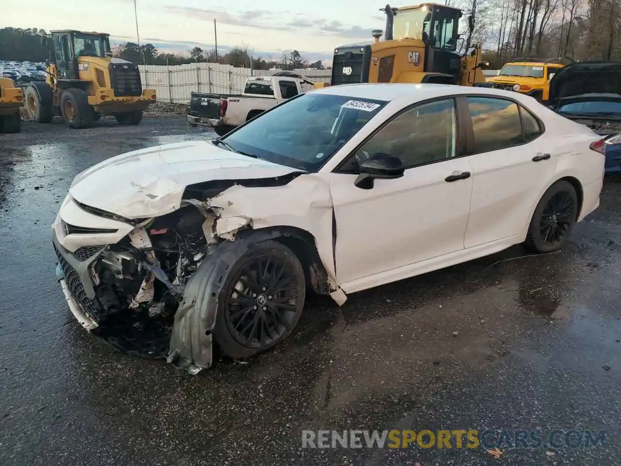 1 Photograph of a damaged car 4T1B11HK7KU297647 TOYOTA CAMRY 2019