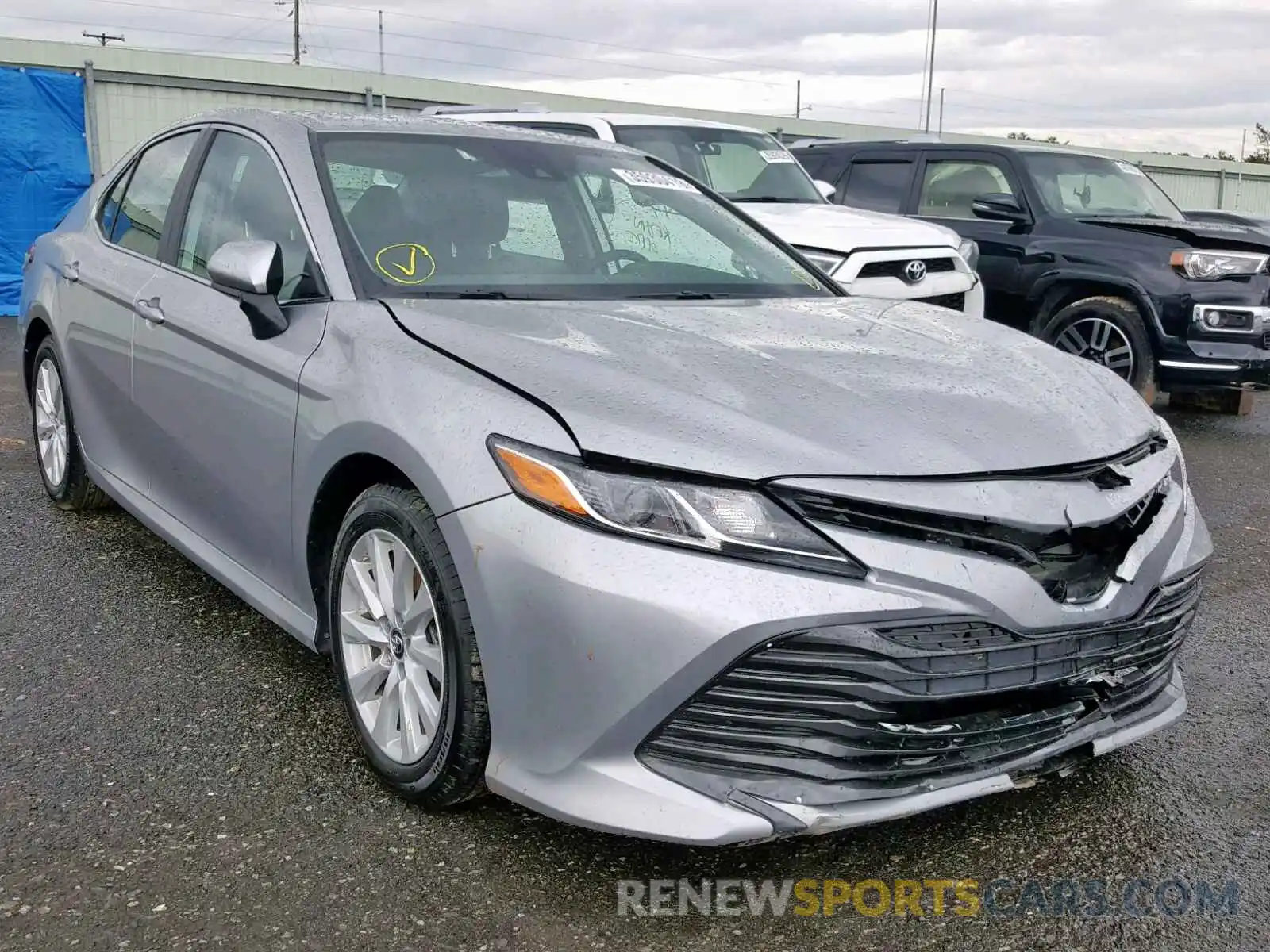 1 Photograph of a damaged car 4T1B11HK7KU681413 TOYOTA CAMRY 2019