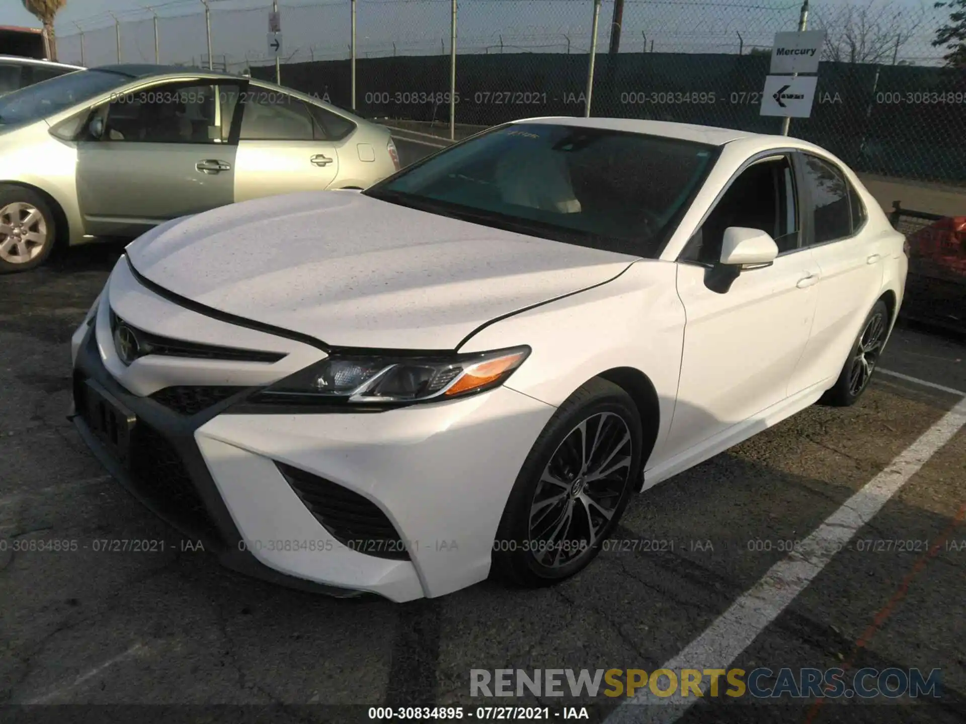 2 Photograph of a damaged car 4T1B11HK7KU683999 TOYOTA CAMRY 2019