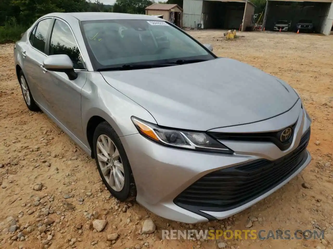 1 Photograph of a damaged car 4T1B11HK7KU685283 TOYOTA CAMRY 2019