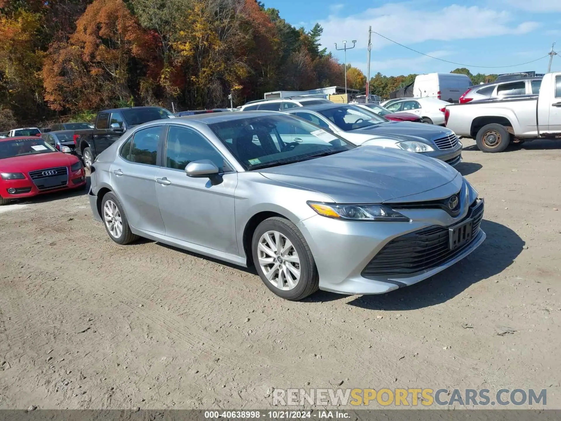 1 Photograph of a damaged car 4T1B11HK7KU685414 TOYOTA CAMRY 2019