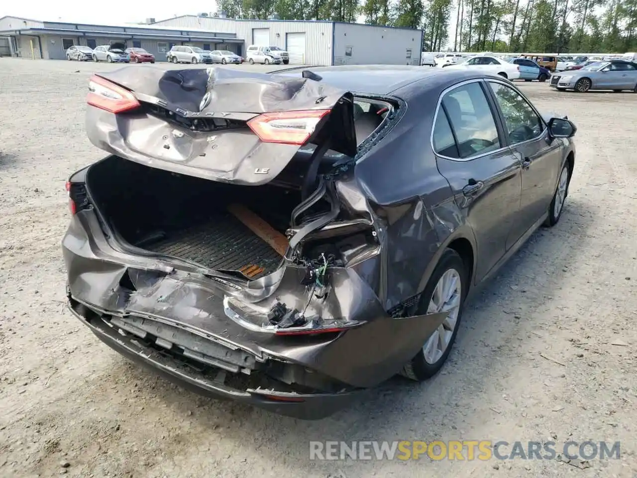 4 Photograph of a damaged car 4T1B11HK7KU687647 TOYOTA CAMRY 2019