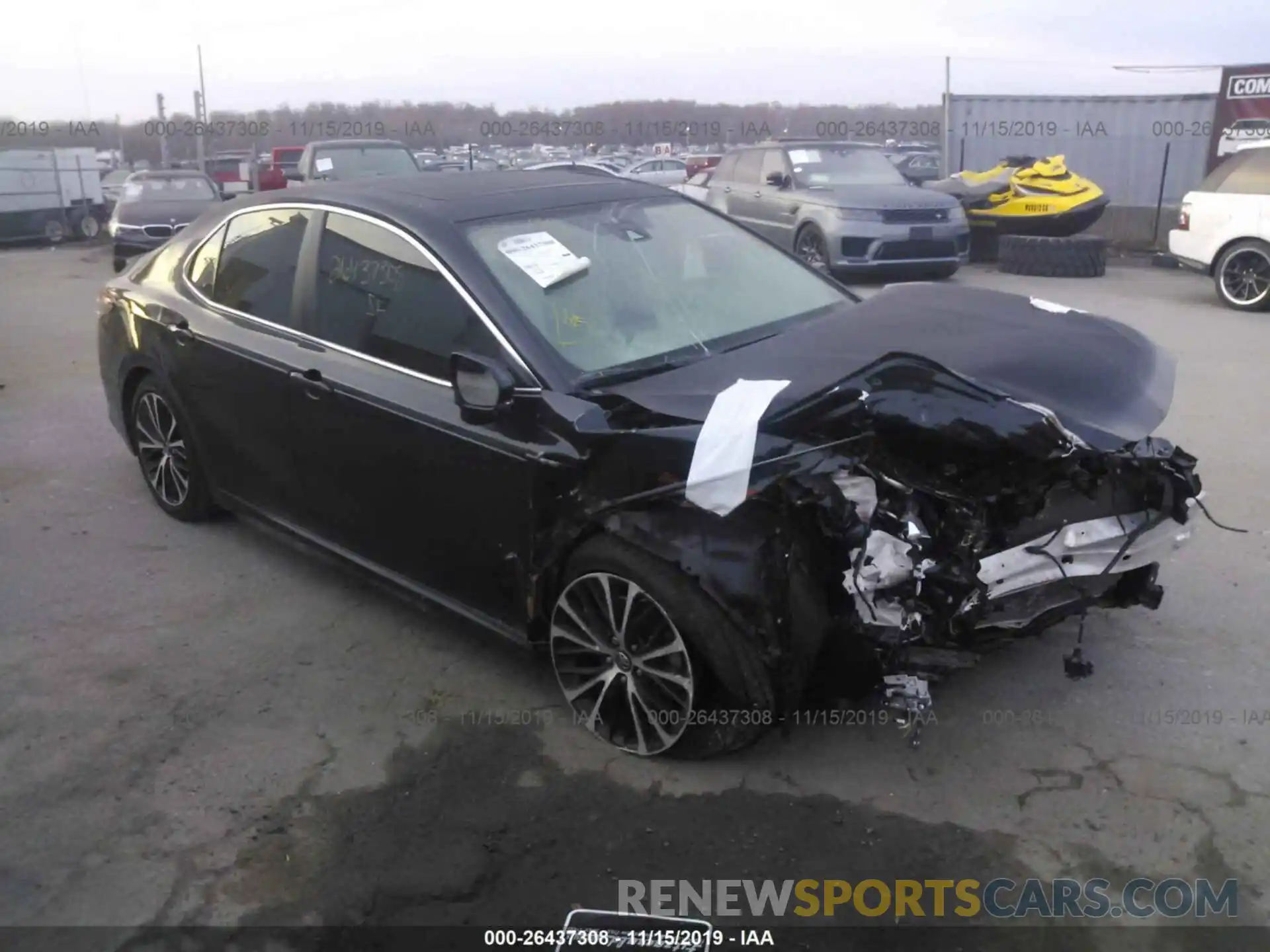 1 Photograph of a damaged car 4T1B11HK7KU688362 TOYOTA CAMRY 2019