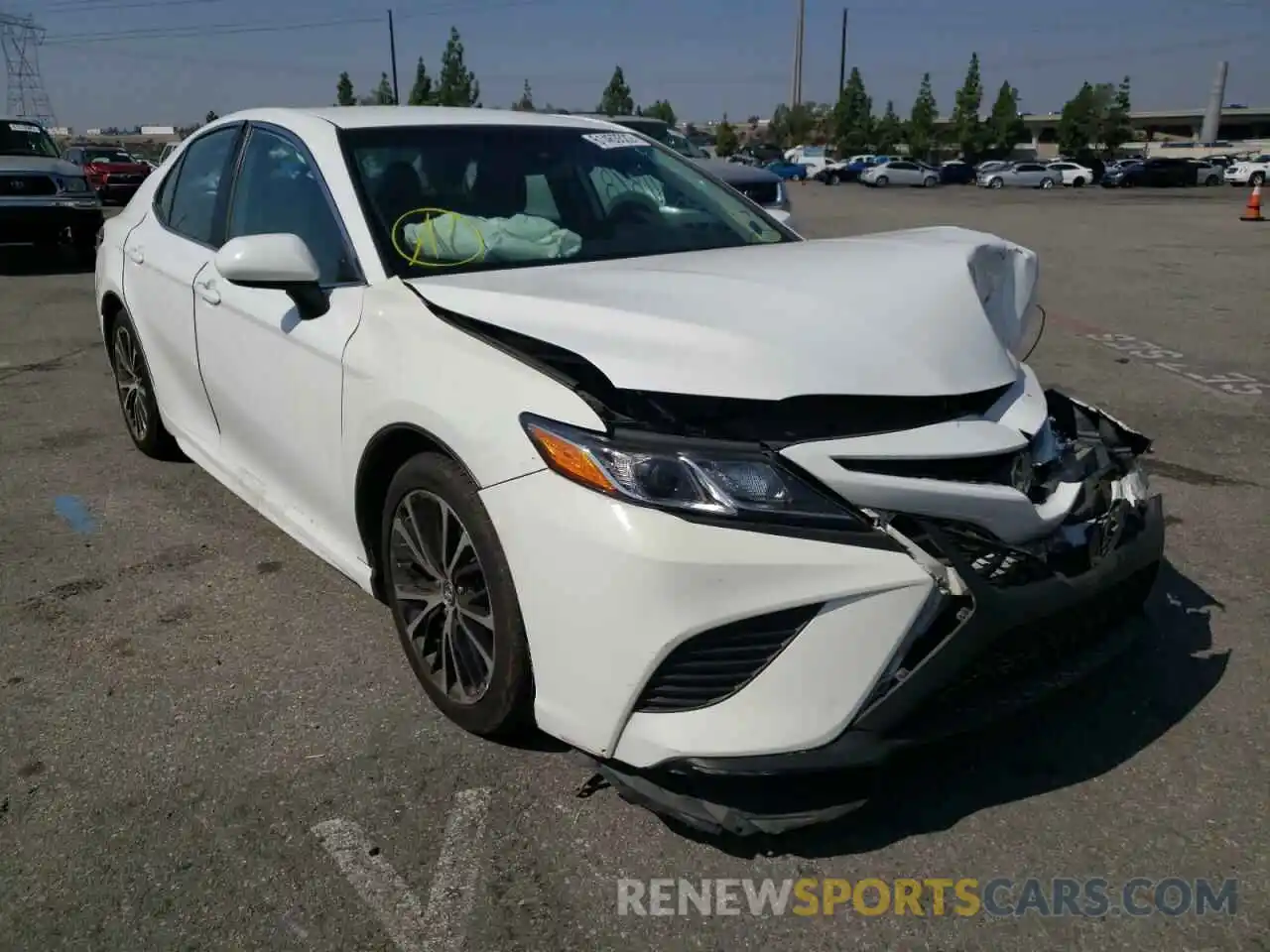 1 Photograph of a damaged car 4T1B11HK7KU688622 TOYOTA CAMRY 2019