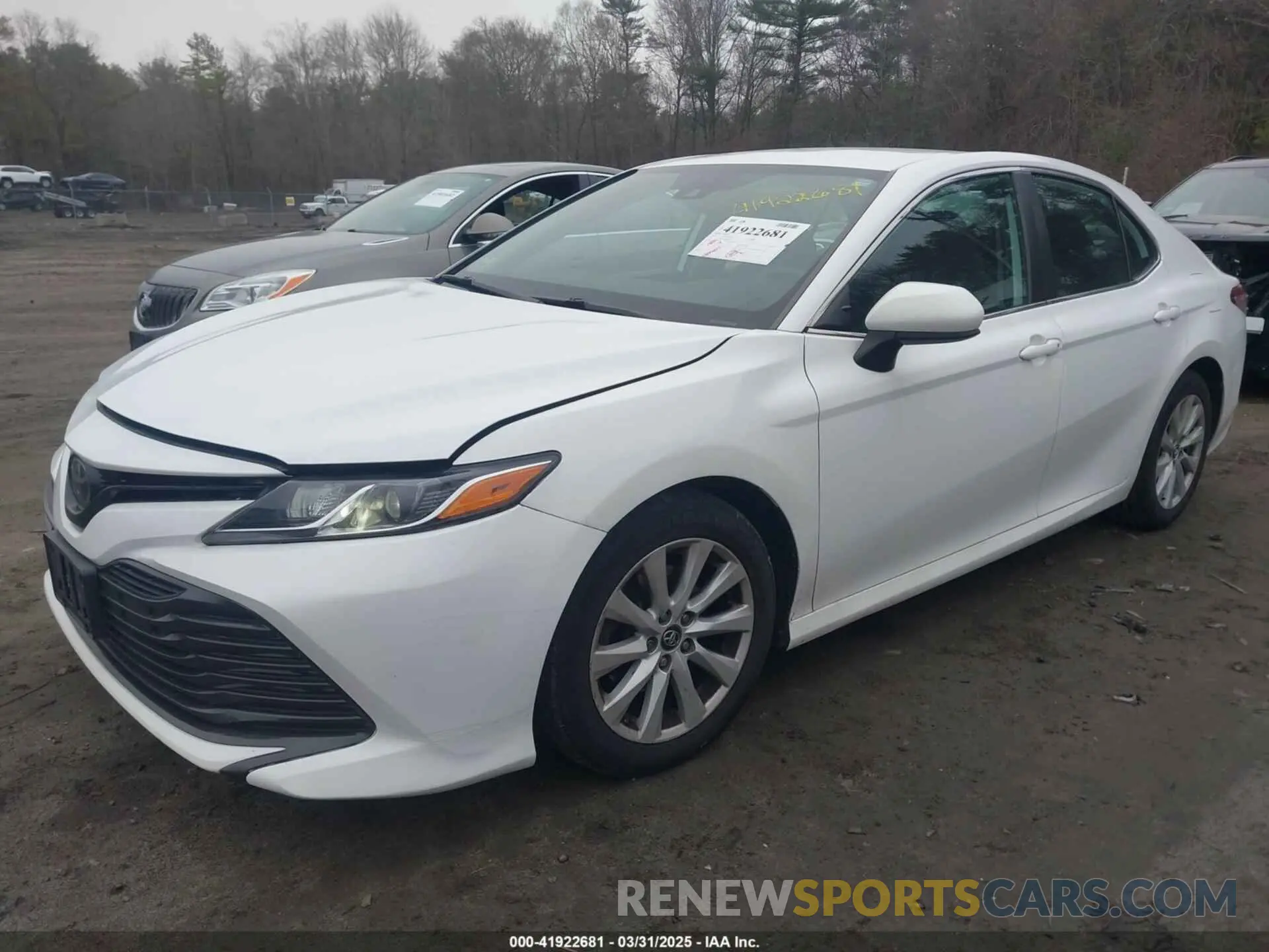 2 Photograph of a damaged car 4T1B11HK7KU689737 TOYOTA CAMRY 2019