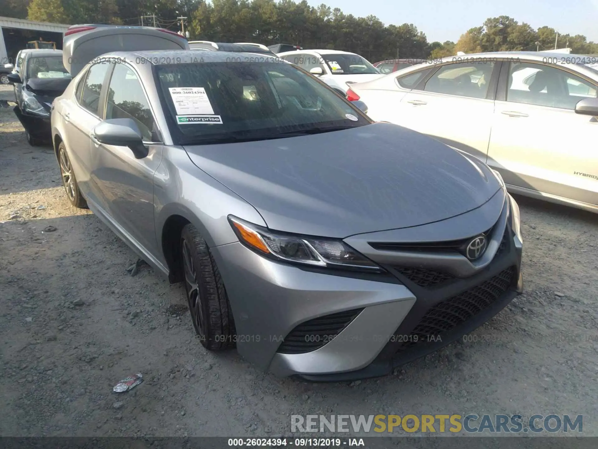 1 Photograph of a damaged car 4T1B11HK7KU690810 TOYOTA CAMRY 2019