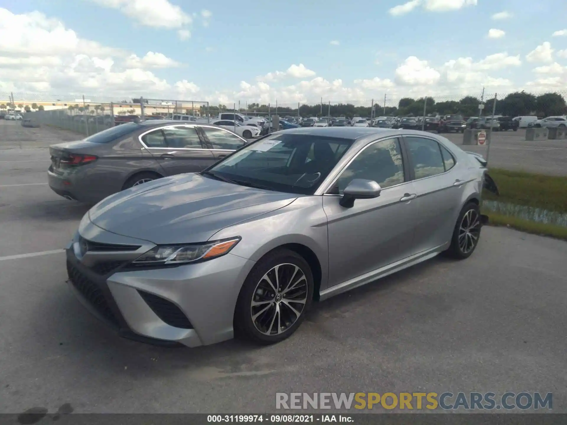 2 Photograph of a damaged car 4T1B11HK7KU698390 TOYOTA CAMRY 2019