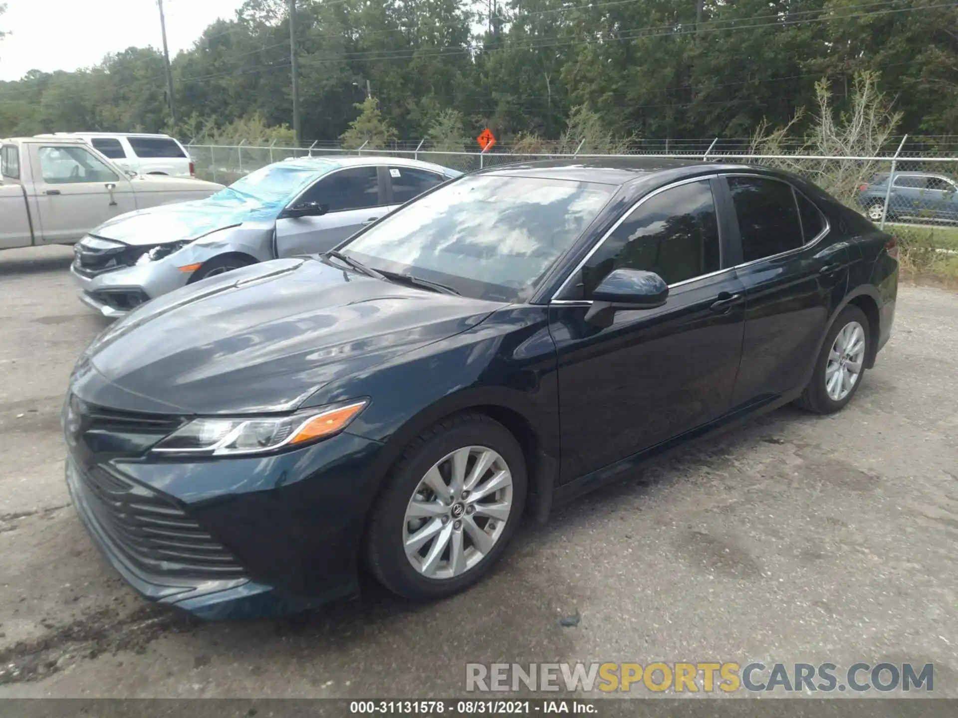 2 Photograph of a damaged car 4T1B11HK7KU702583 TOYOTA CAMRY 2019