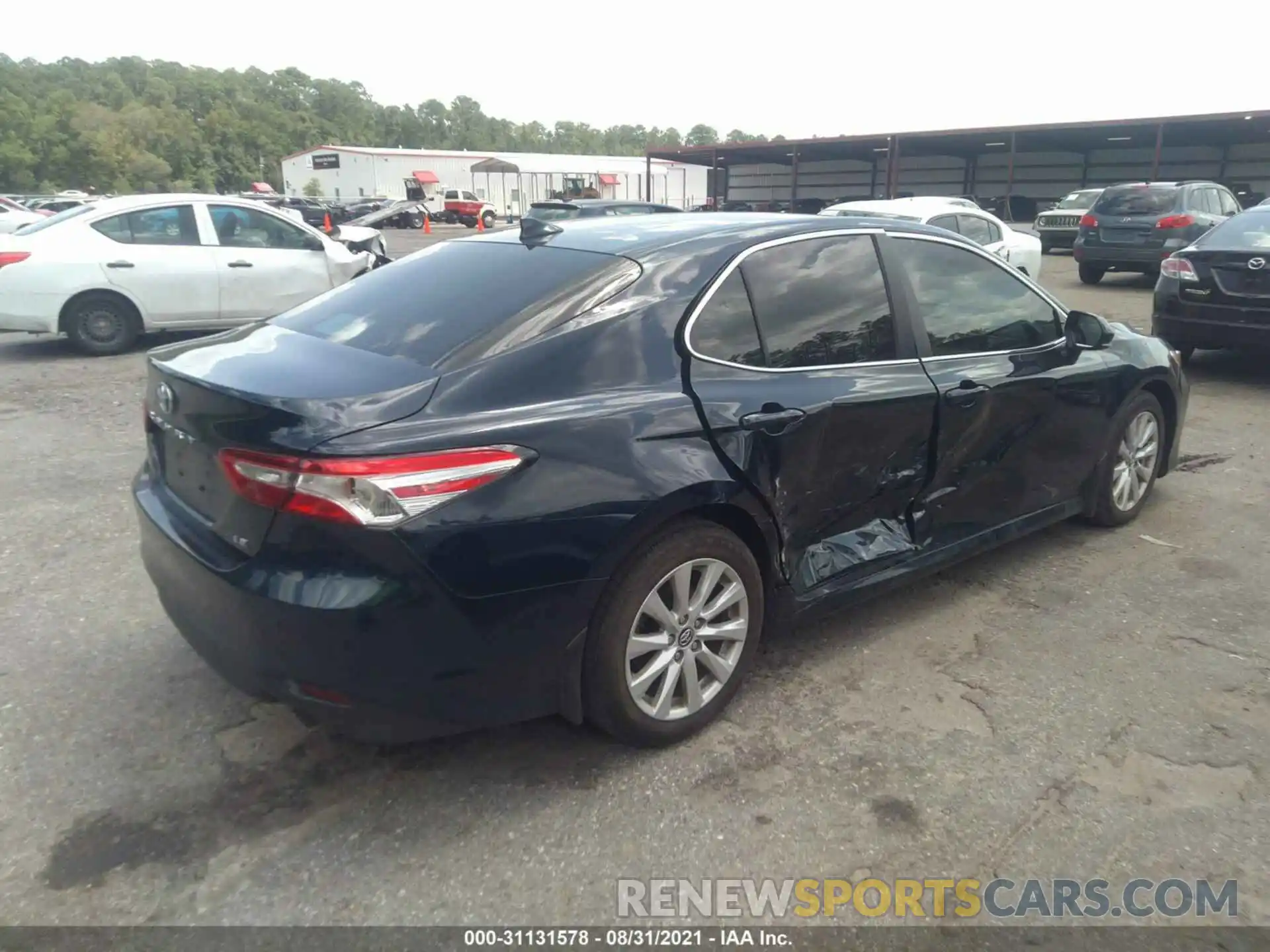 4 Photograph of a damaged car 4T1B11HK7KU702583 TOYOTA CAMRY 2019