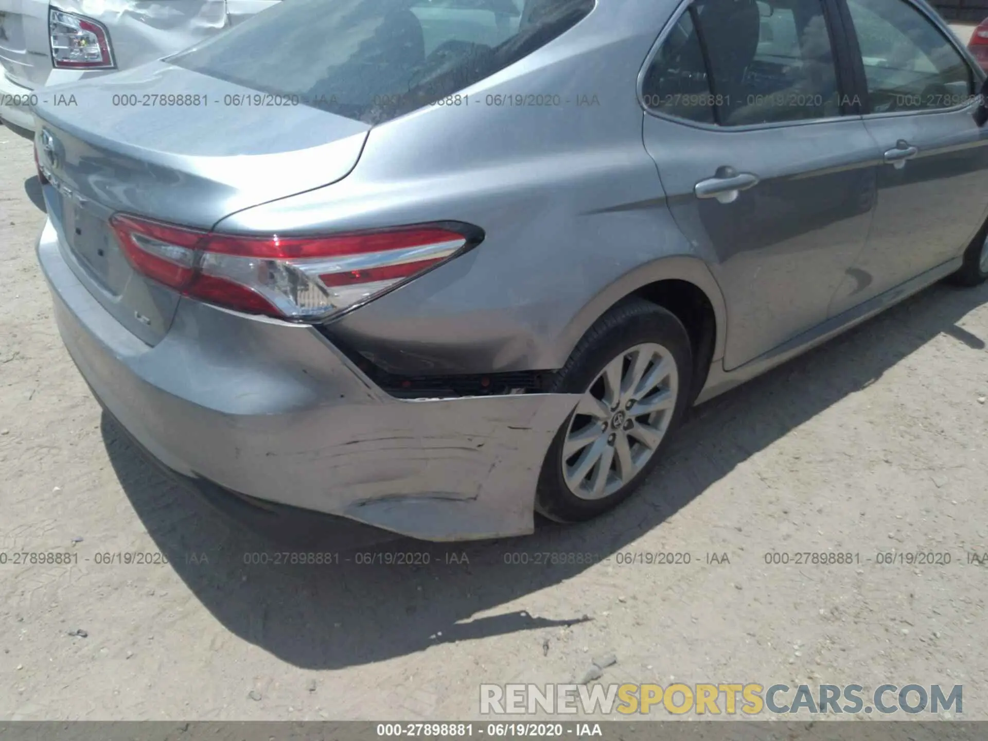 6 Photograph of a damaged car 4T1B11HK7KU702910 TOYOTA CAMRY 2019