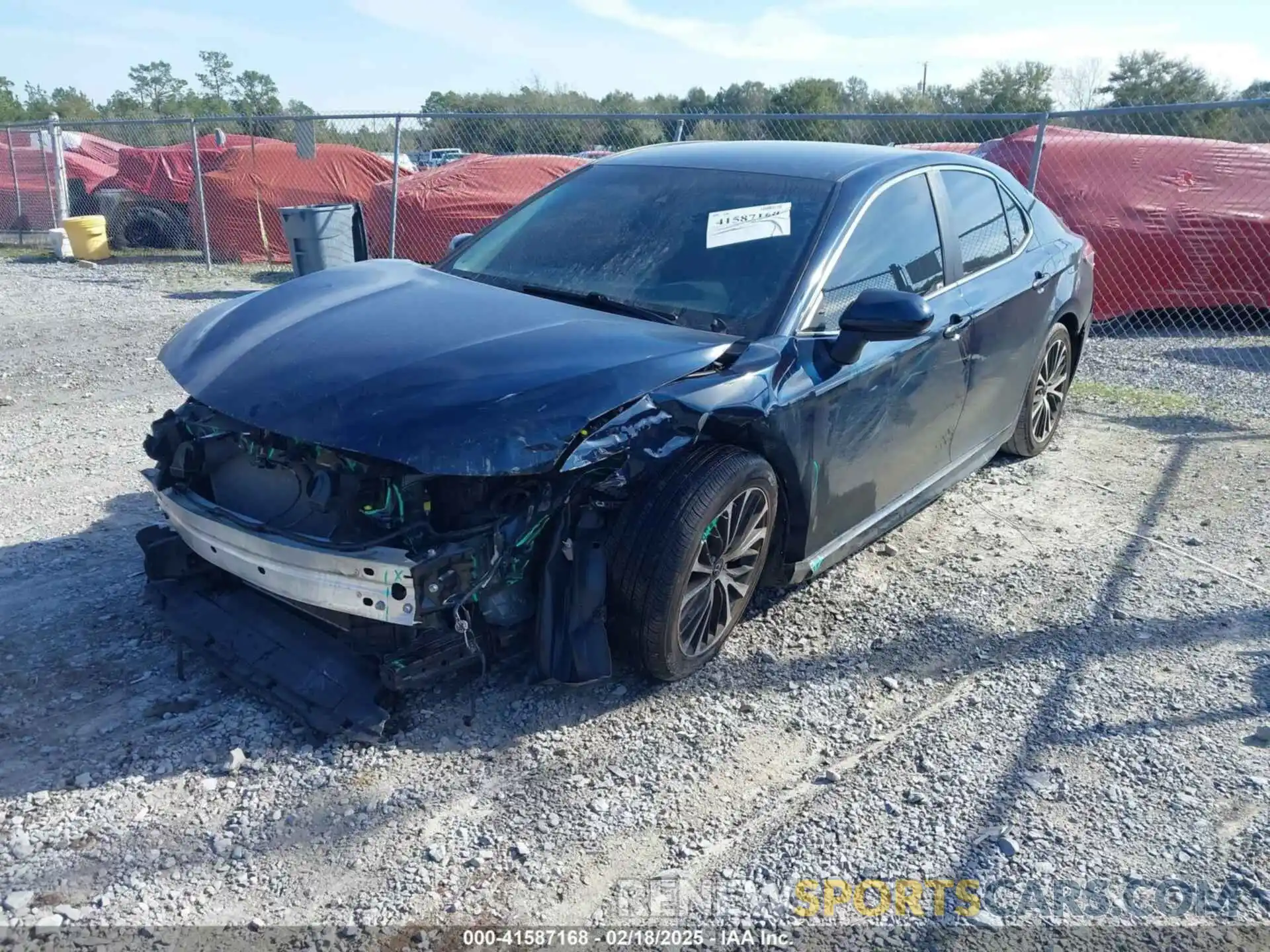 2 Photograph of a damaged car 4T1B11HK7KU705239 TOYOTA CAMRY 2019