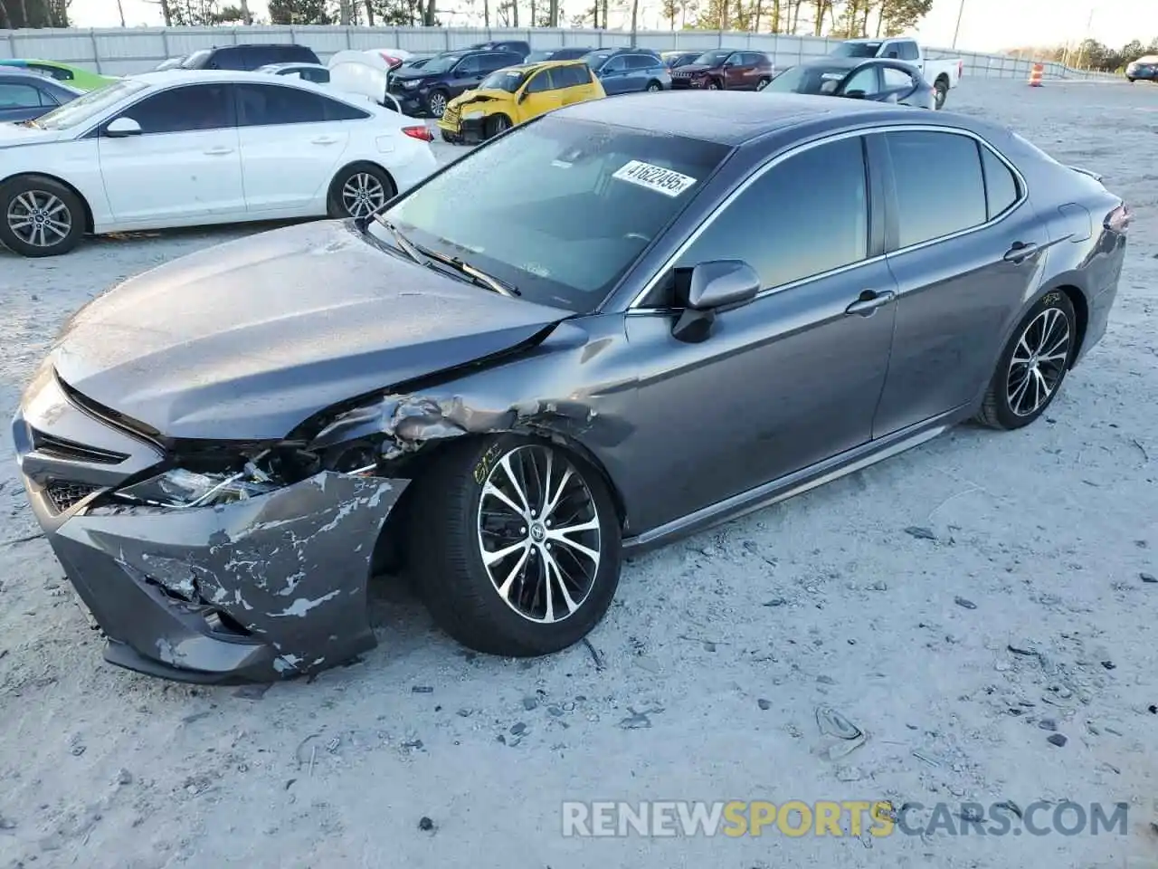 1 Photograph of a damaged car 4T1B11HK7KU705466 TOYOTA CAMRY 2019