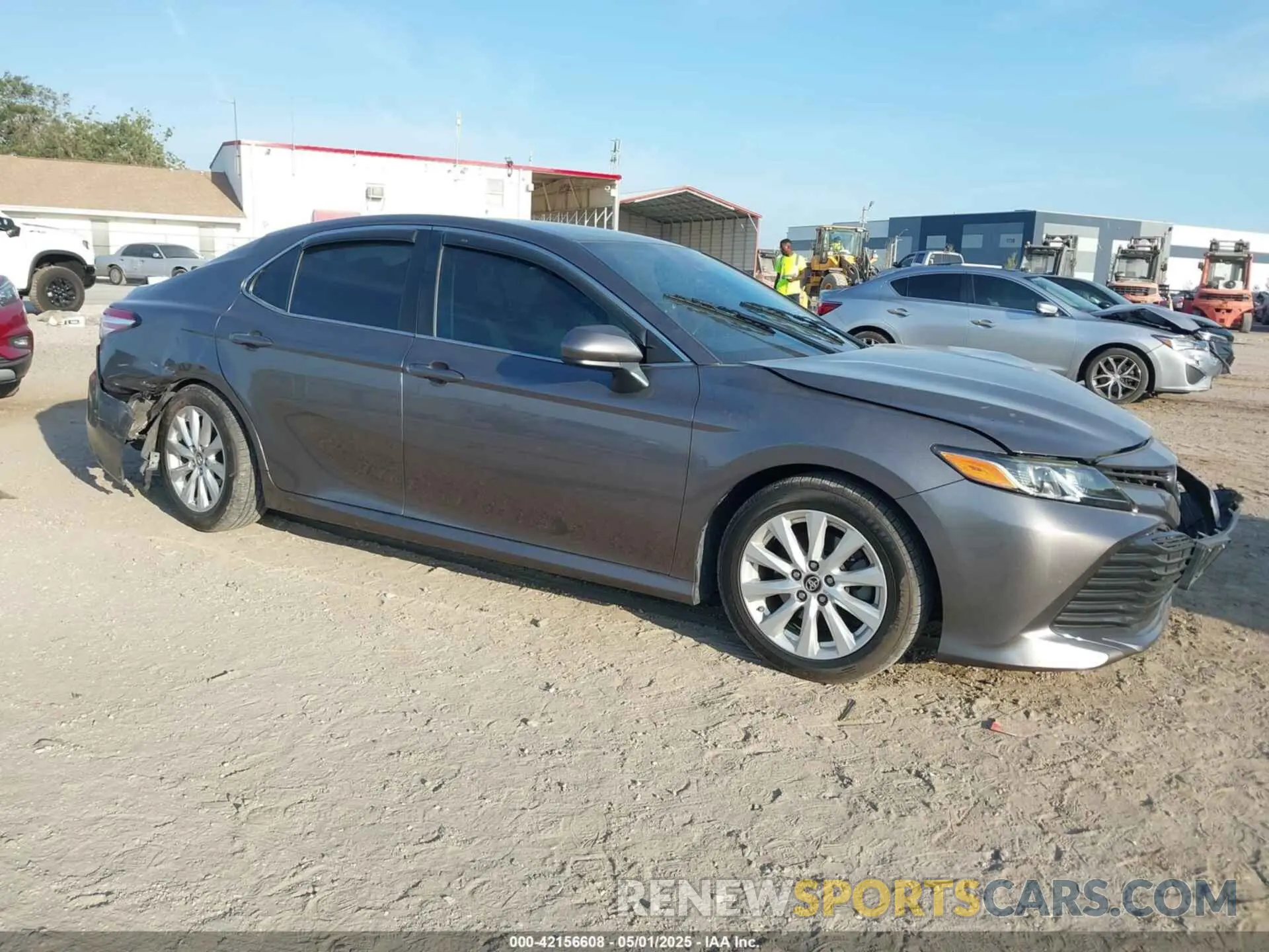 1 Photograph of a damaged car 4T1B11HK7KU706259 TOYOTA CAMRY 2019