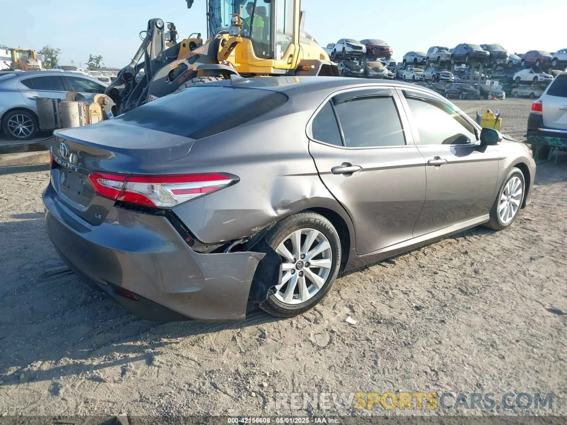 4 Photograph of a damaged car 4T1B11HK7KU706259 TOYOTA CAMRY 2019