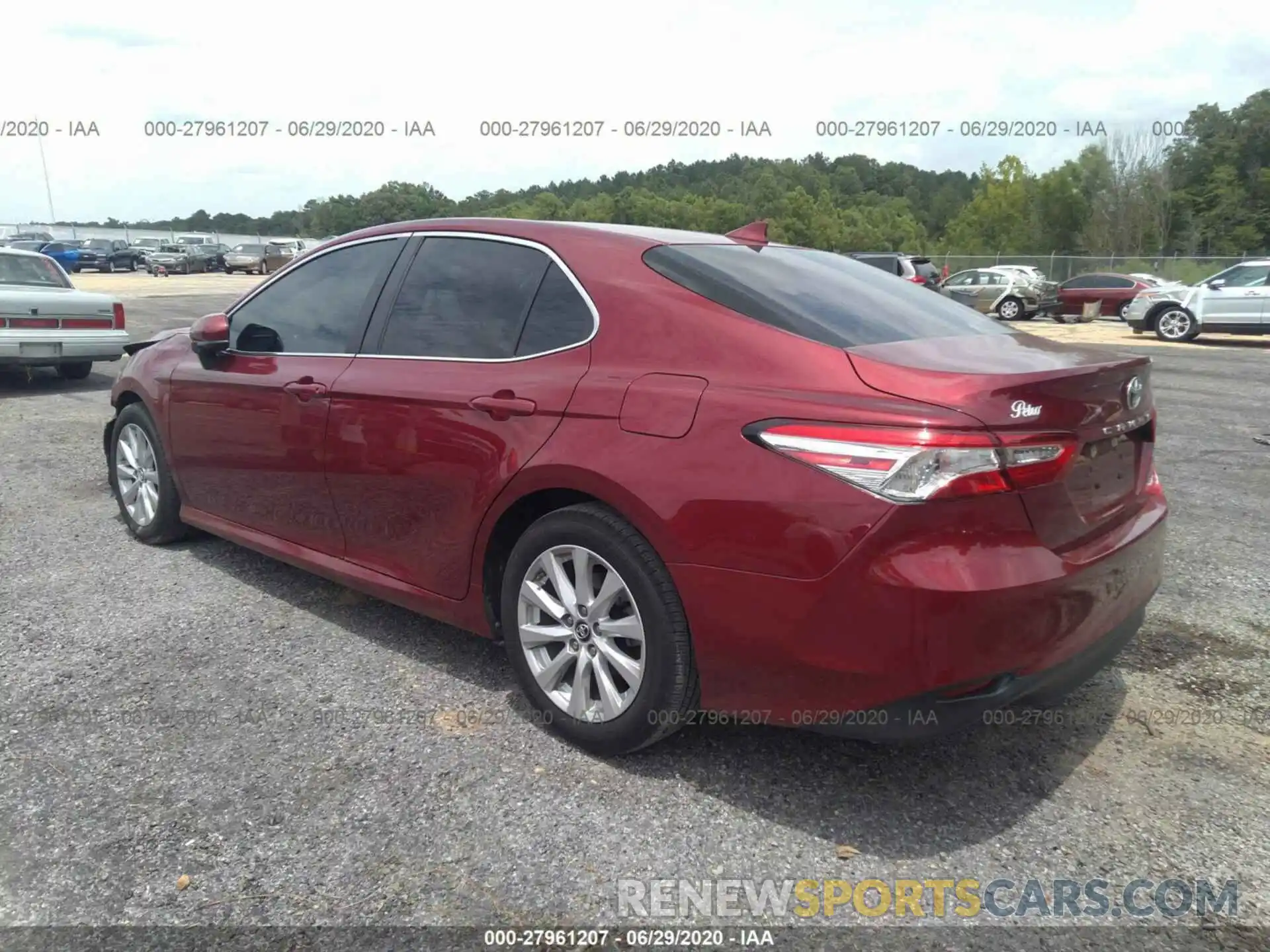 3 Photograph of a damaged car 4T1B11HK7KU709680 TOYOTA CAMRY 2019