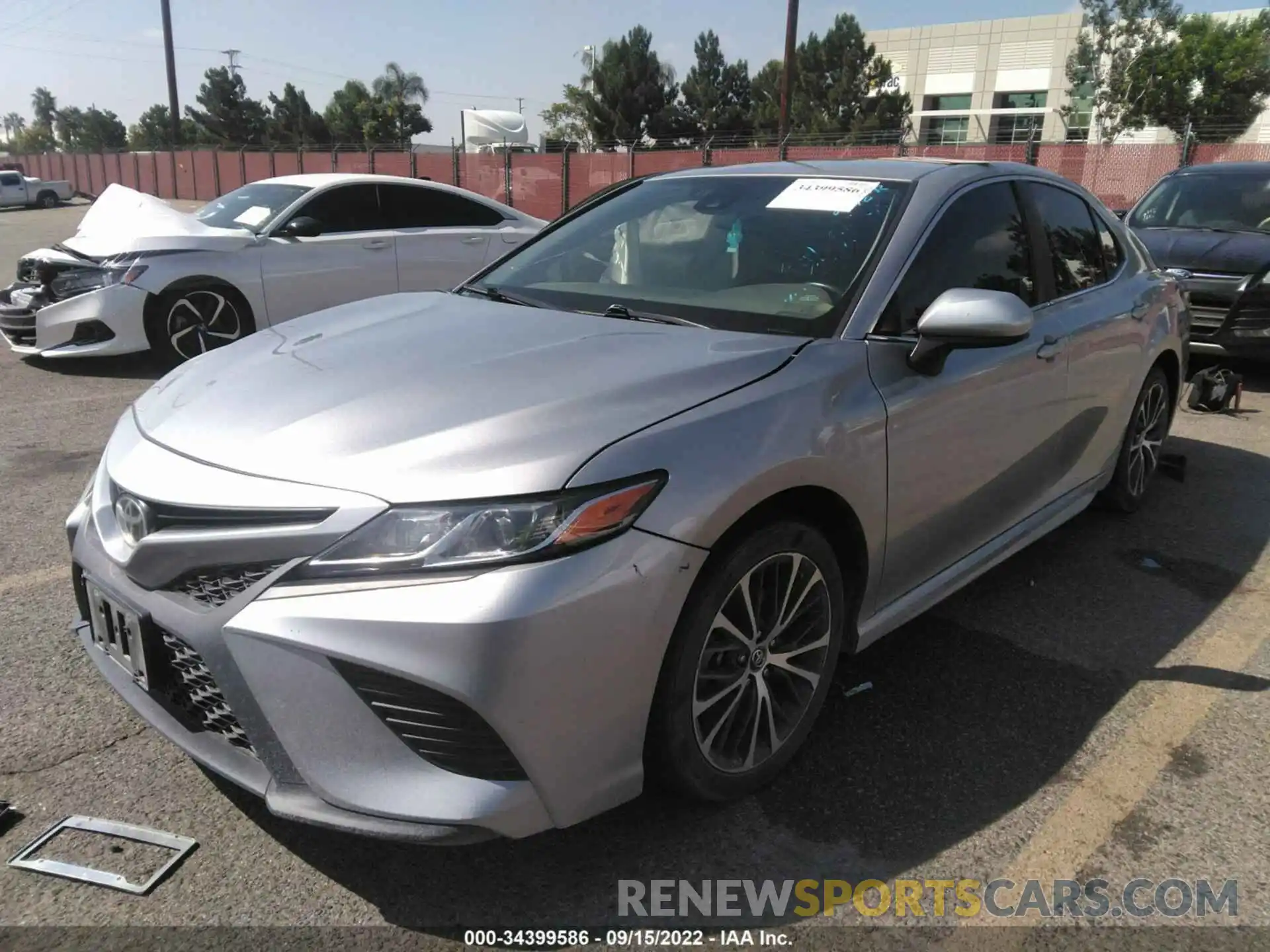 2 Photograph of a damaged car 4T1B11HK7KU711171 TOYOTA CAMRY 2019