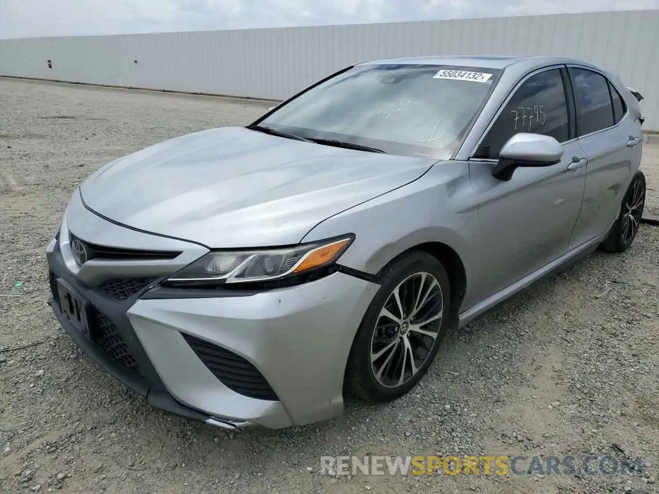 2 Photograph of a damaged car 4T1B11HK7KU712028 TOYOTA CAMRY 2019