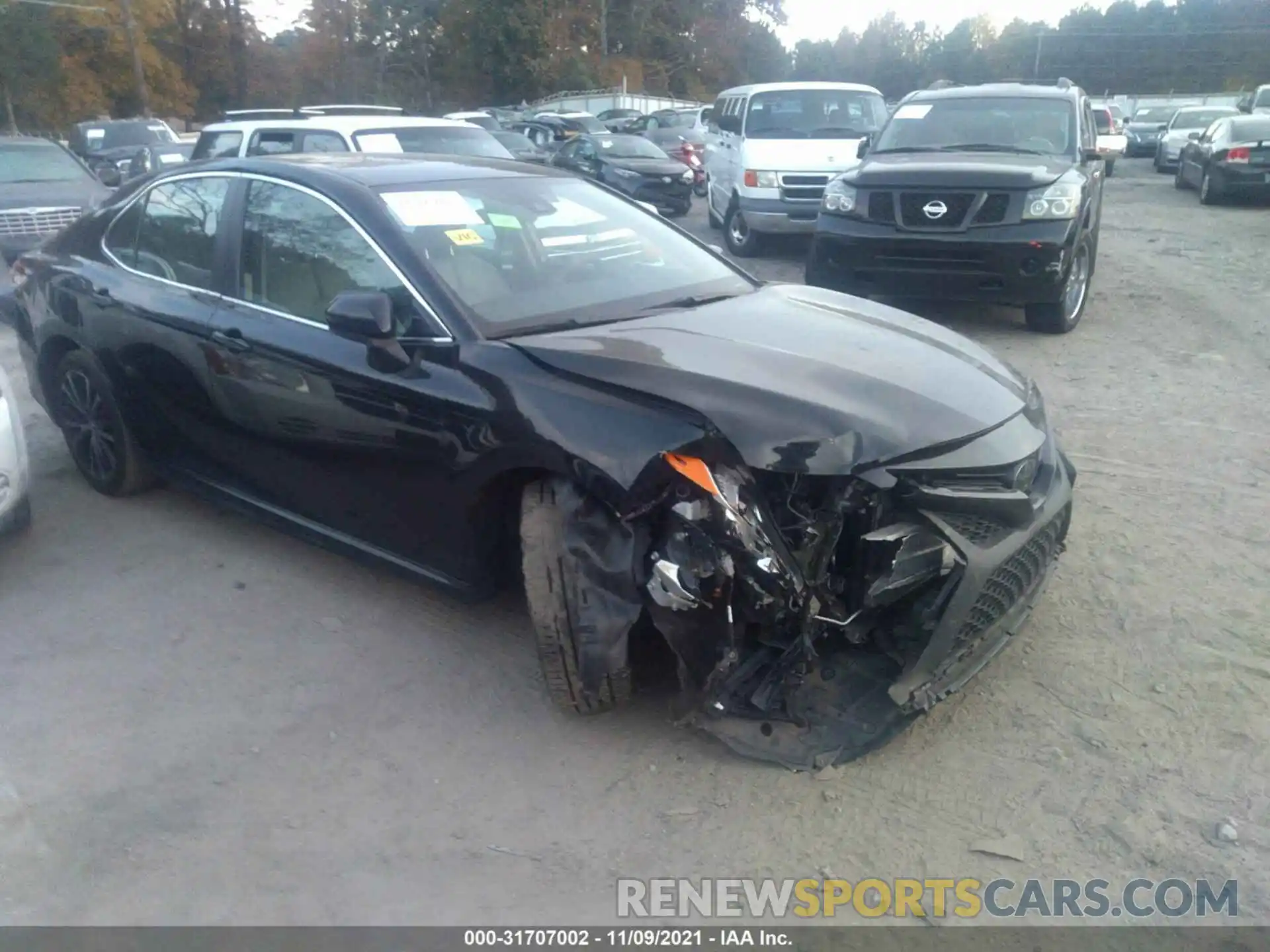 1 Photograph of a damaged car 4T1B11HK7KU713048 TOYOTA CAMRY 2019