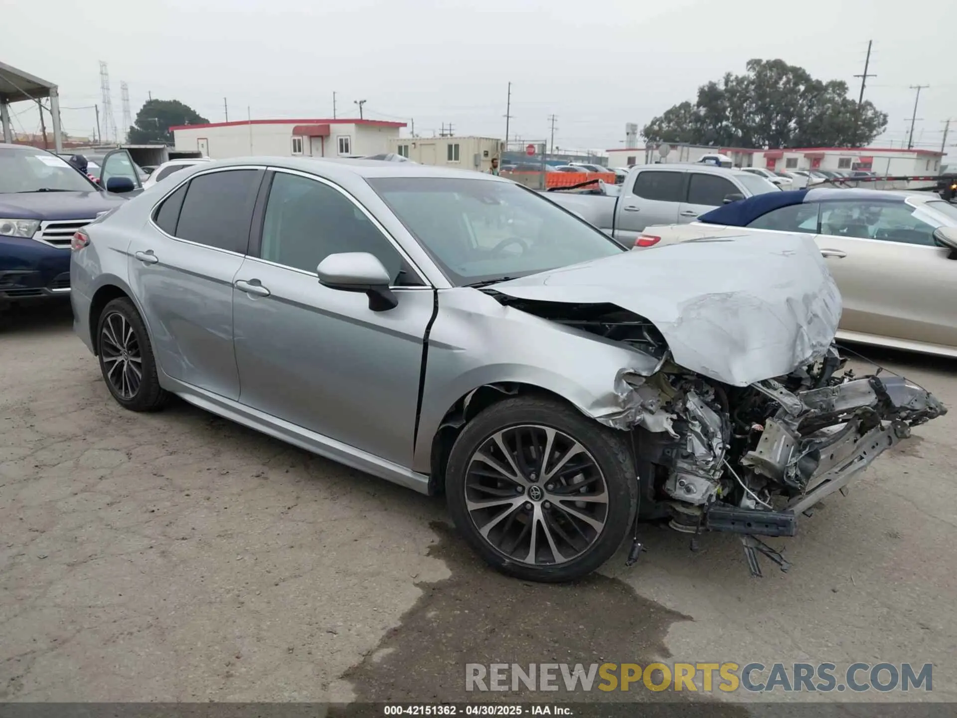 1 Photograph of a damaged car 4T1B11HK7KU713082 TOYOTA CAMRY 2019
