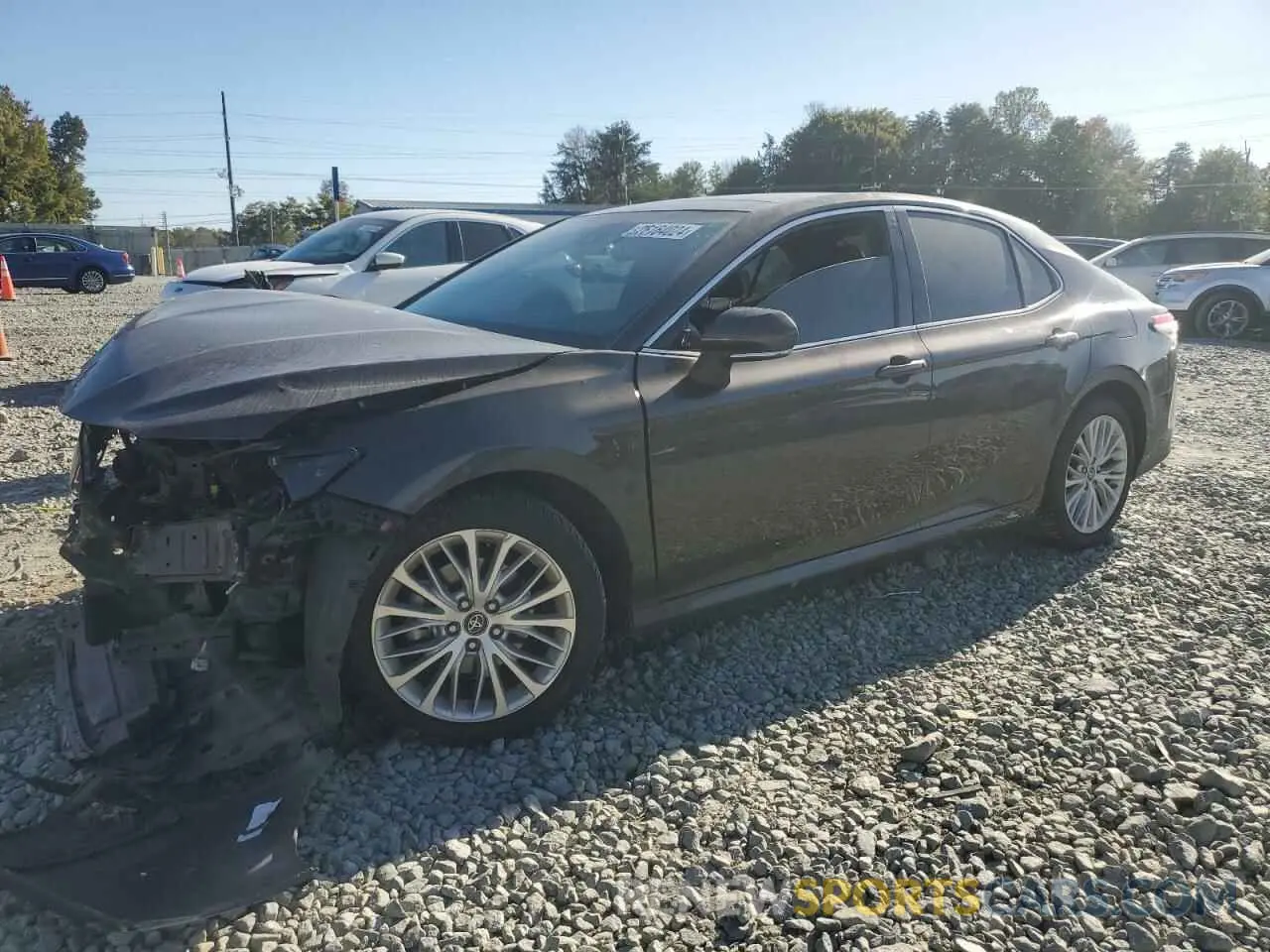 1 Photograph of a damaged car 4T1B11HK7KU715222 TOYOTA CAMRY 2019