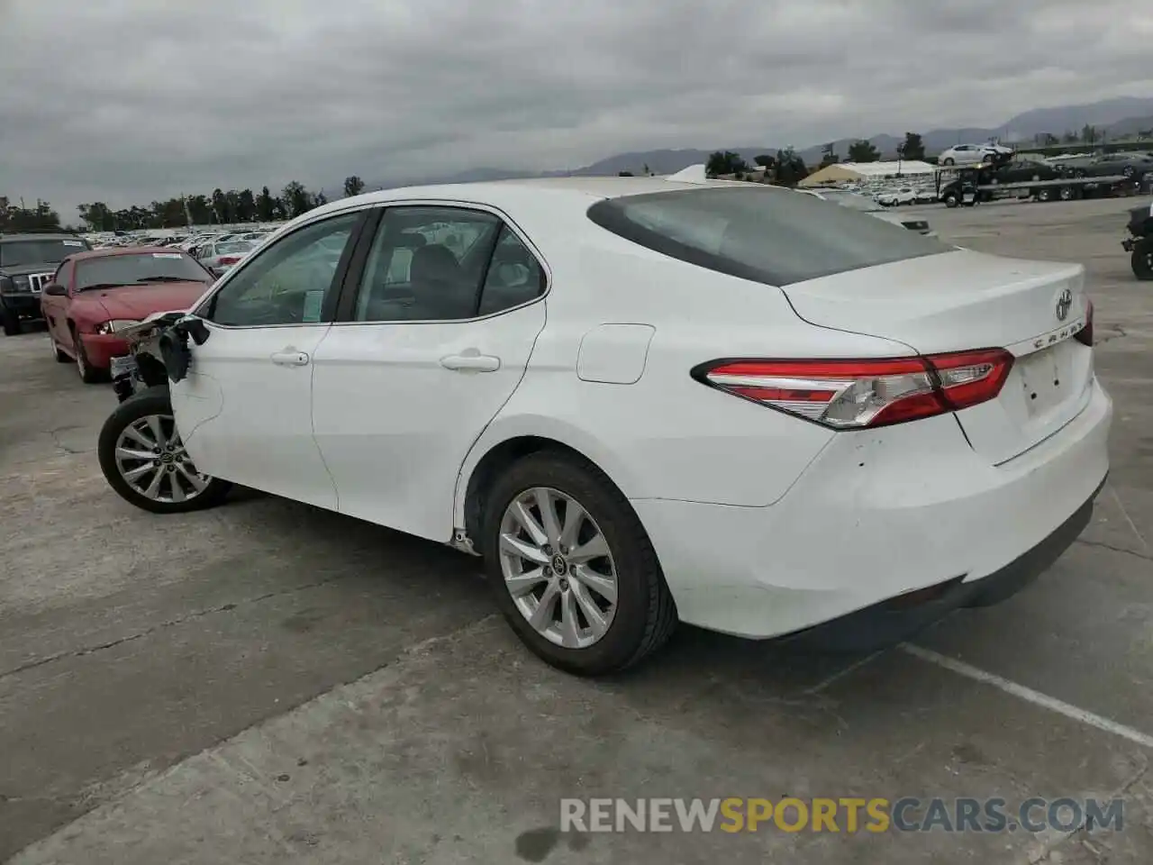 2 Photograph of a damaged car 4T1B11HK7KU715771 TOYOTA CAMRY 2019