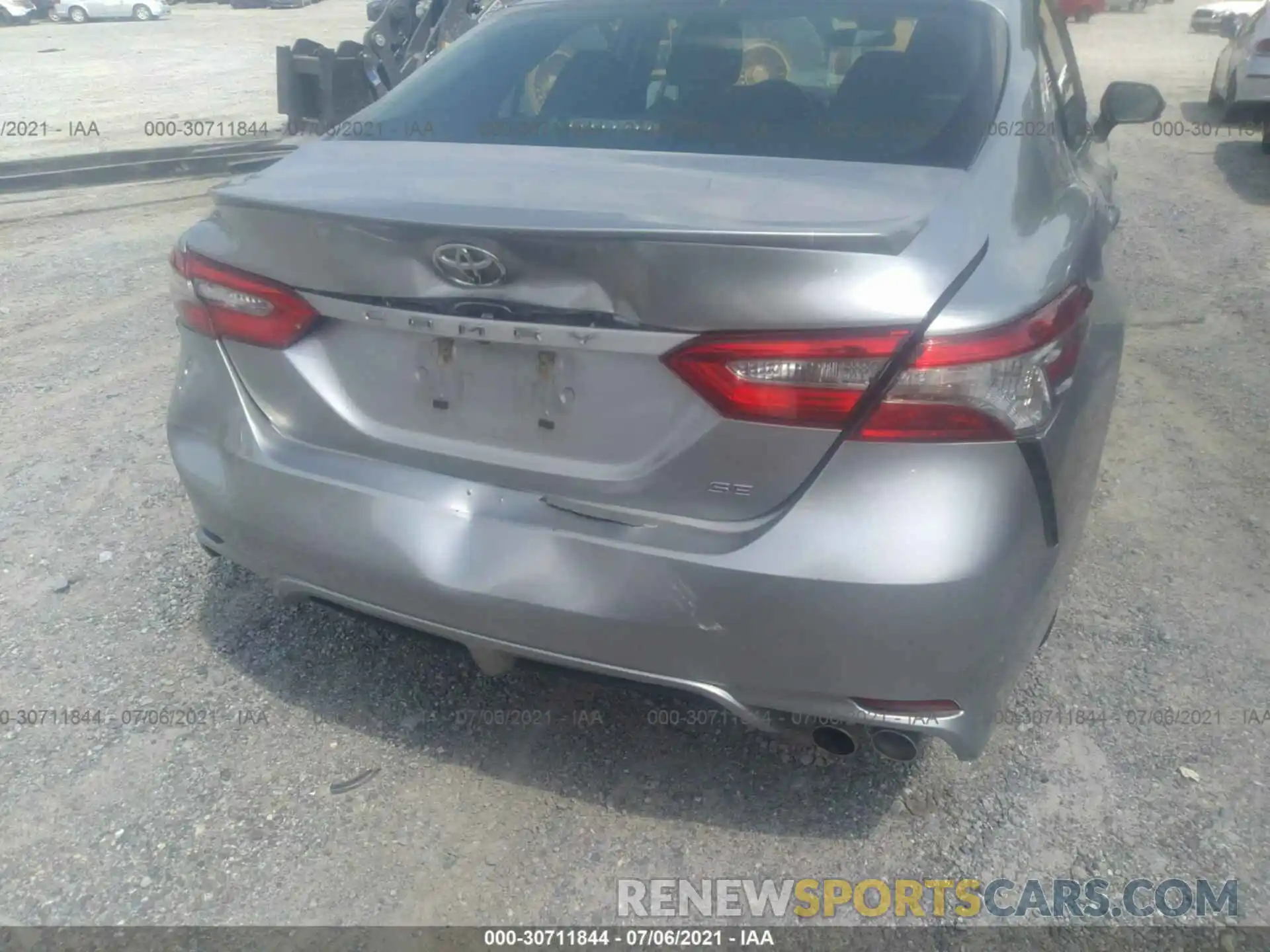 6 Photograph of a damaged car 4T1B11HK7KU718766 TOYOTA CAMRY 2019