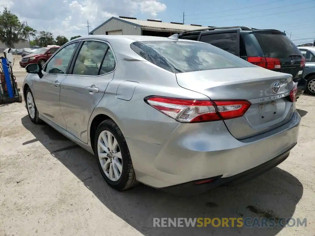 3 Photograph of a damaged car 4T1B11HK7KU720534 TOYOTA CAMRY 2019