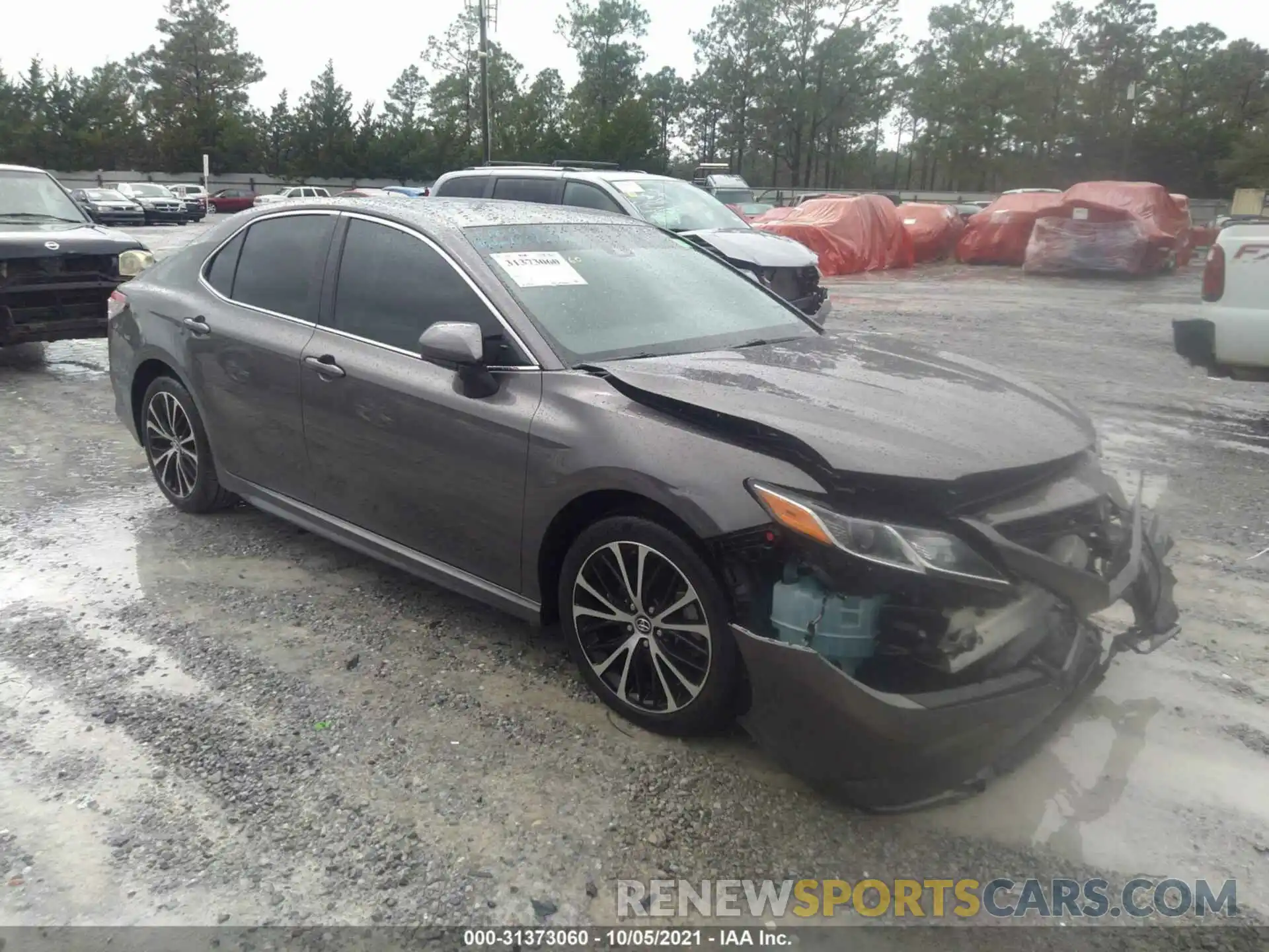 1 Photograph of a damaged car 4T1B11HK7KU724051 TOYOTA CAMRY 2019