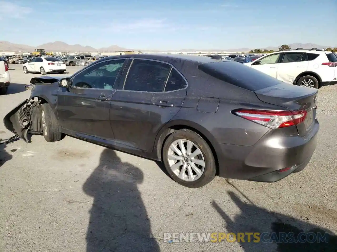 2 Photograph of a damaged car 4T1B11HK7KU725992 TOYOTA CAMRY 2019