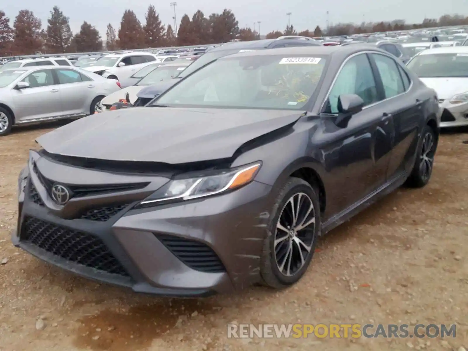 2 Photograph of a damaged car 4T1B11HK7KU729864 TOYOTA CAMRY 2019