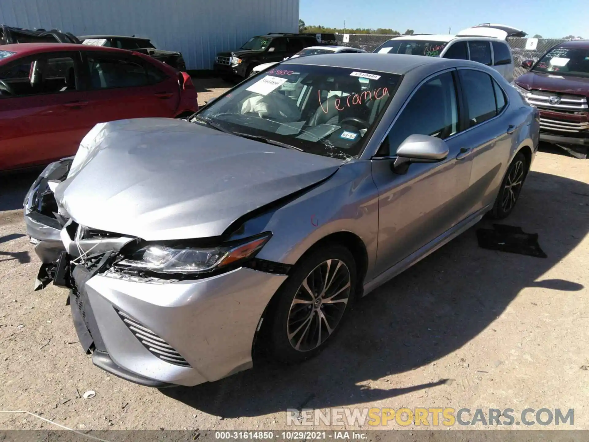 2 Photograph of a damaged car 4T1B11HK7KU730075 TOYOTA CAMRY 2019