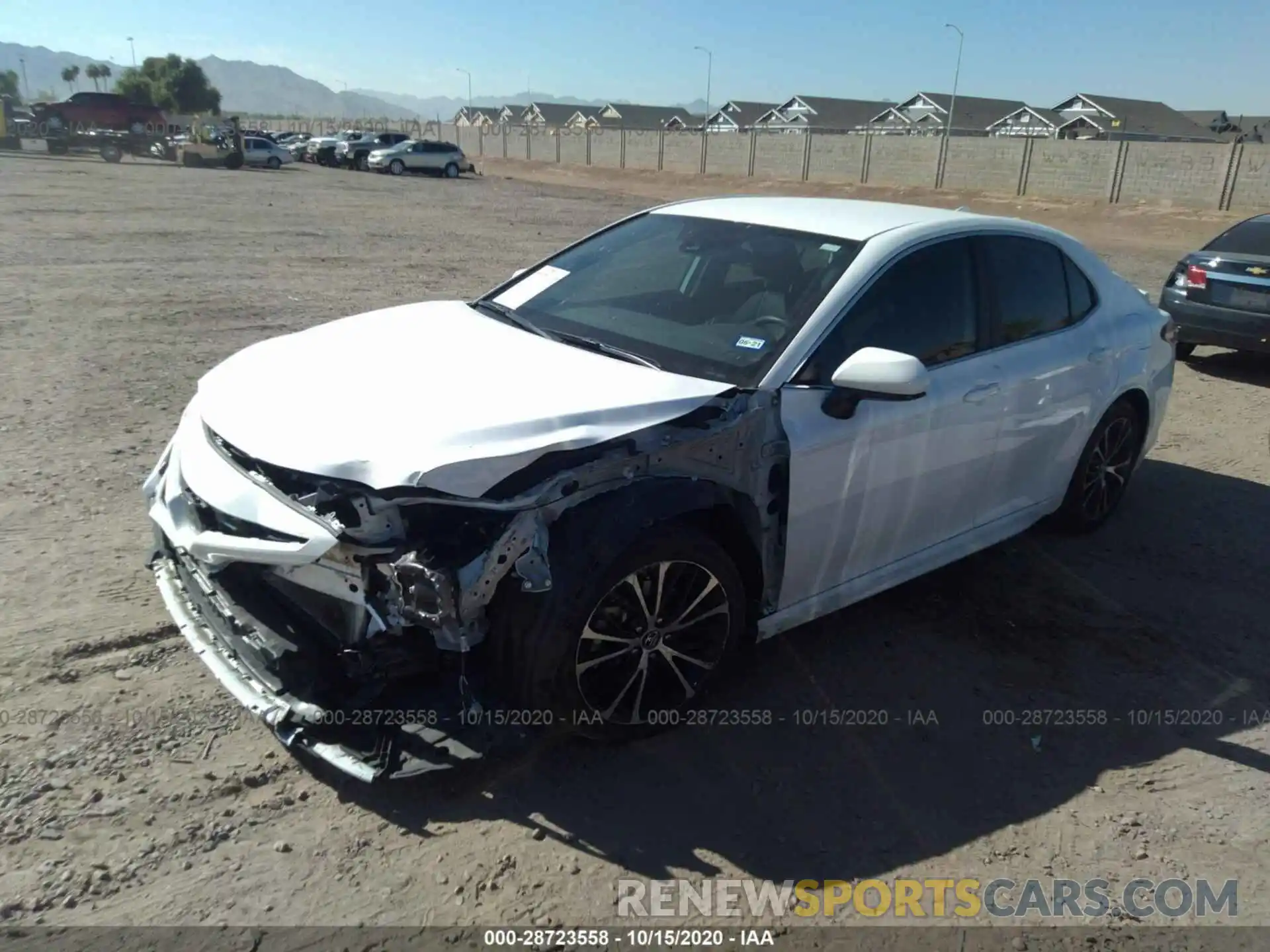 2 Photograph of a damaged car 4T1B11HK7KU732103 TOYOTA CAMRY 2019