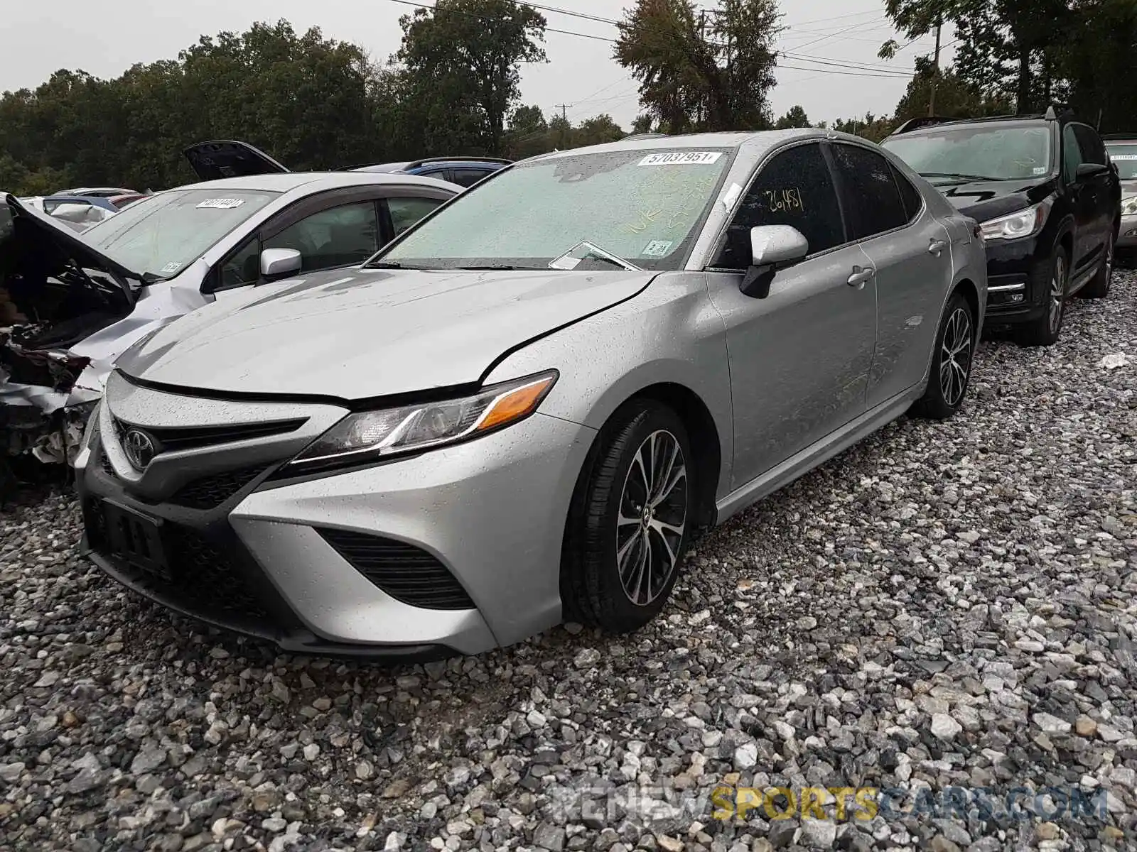 2 Photograph of a damaged car 4T1B11HK7KU732795 TOYOTA CAMRY 2019