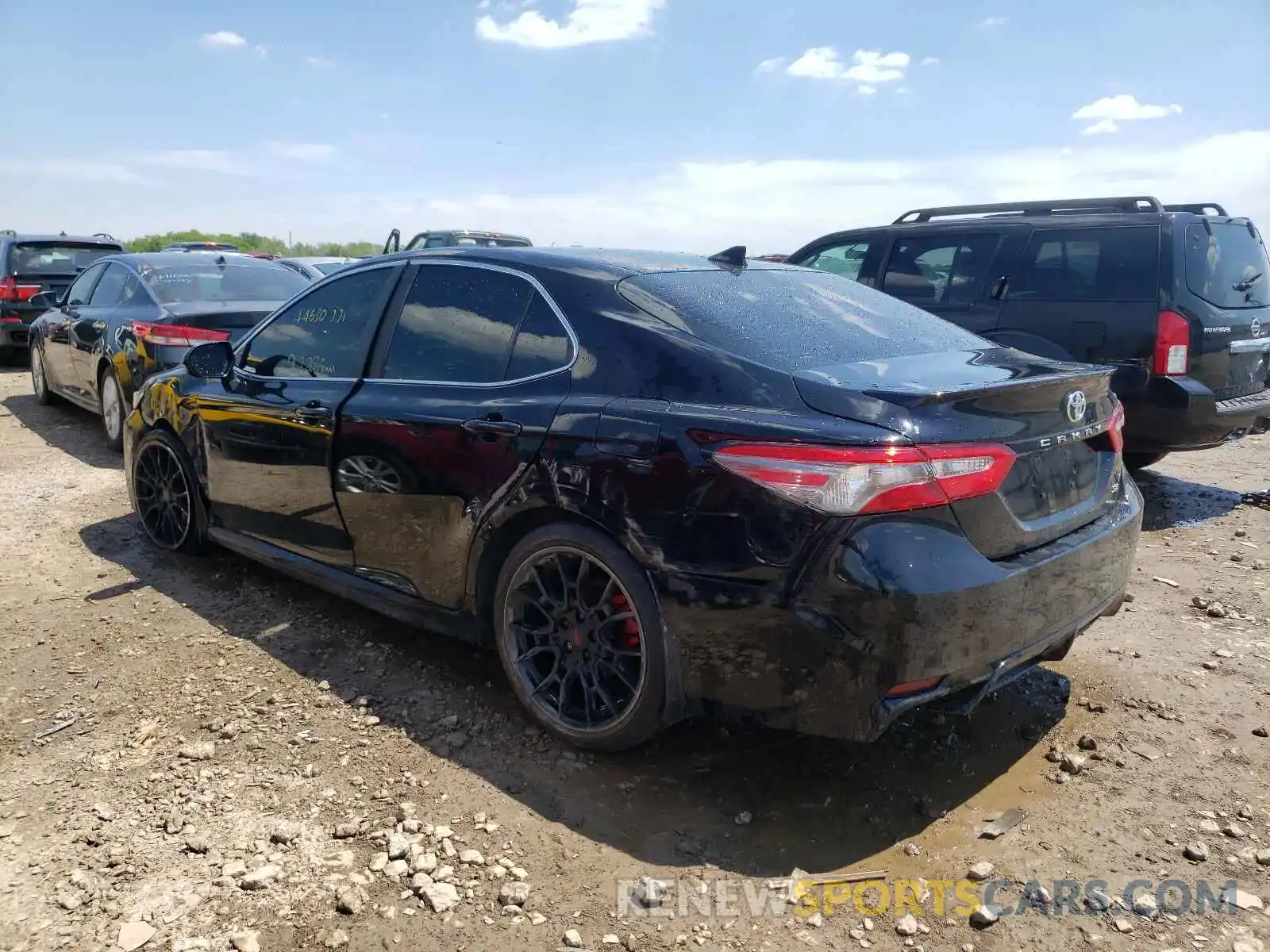 3 Photograph of a damaged car 4T1B11HK7KU735437 TOYOTA CAMRY 2019