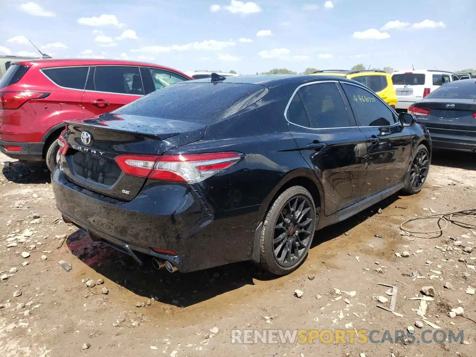 4 Photograph of a damaged car 4T1B11HK7KU735437 TOYOTA CAMRY 2019