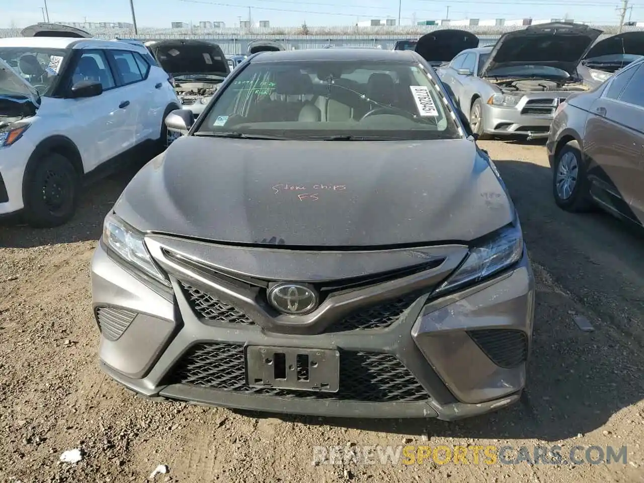 5 Photograph of a damaged car 4T1B11HK7KU736345 TOYOTA CAMRY 2019