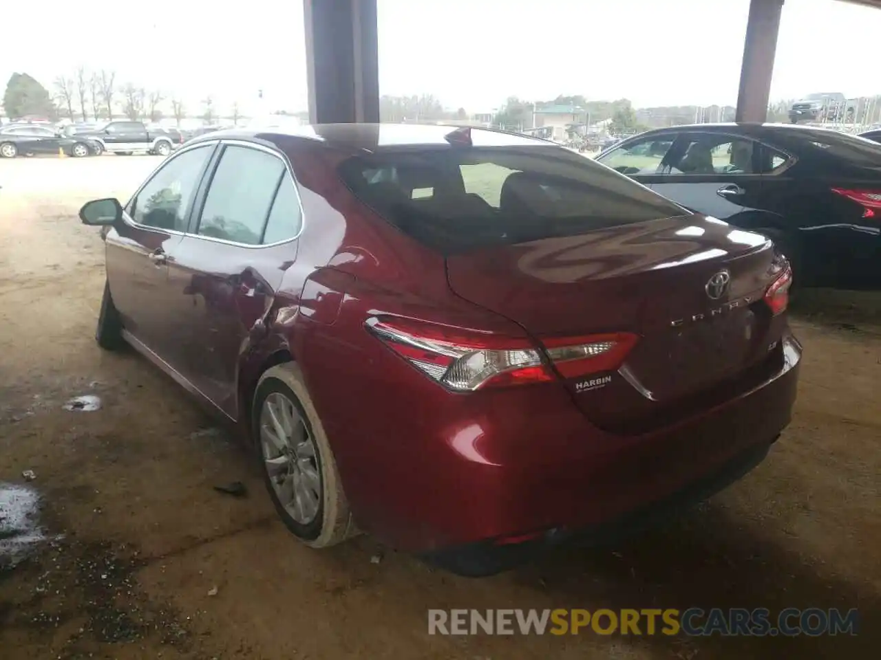 3 Photograph of a damaged car 4T1B11HK7KU740976 TOYOTA CAMRY 2019