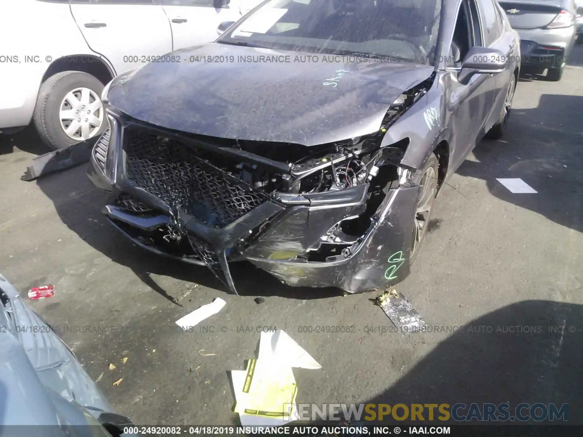 6 Photograph of a damaged car 4T1B11HK7KU742386 TOYOTA CAMRY 2019