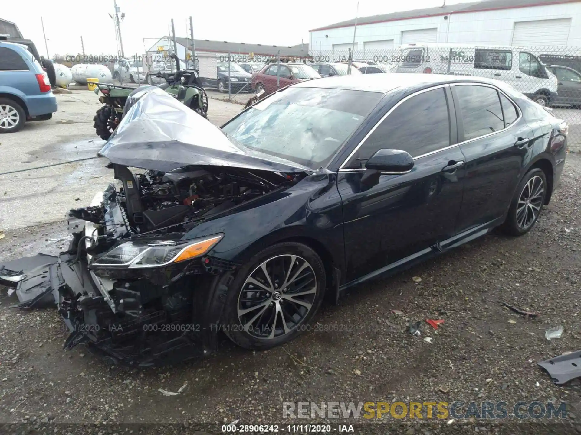 2 Photograph of a damaged car 4T1B11HK7KU745160 TOYOTA CAMRY 2019