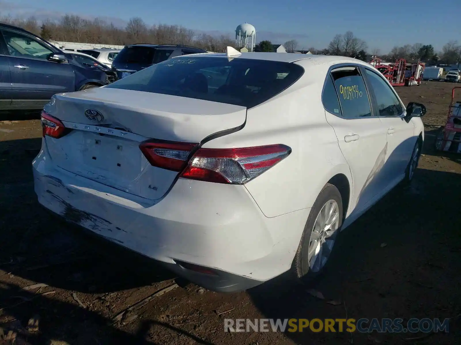 4 Photograph of a damaged car 4T1B11HK7KU745384 TOYOTA CAMRY 2019