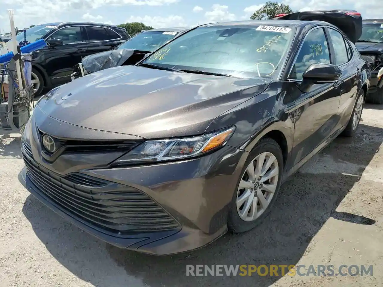 2 Photograph of a damaged car 4T1B11HK7KU749970 TOYOTA CAMRY 2019