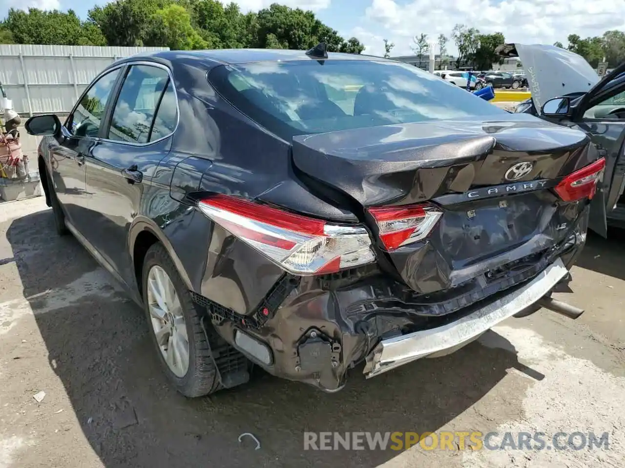 3 Photograph of a damaged car 4T1B11HK7KU749970 TOYOTA CAMRY 2019