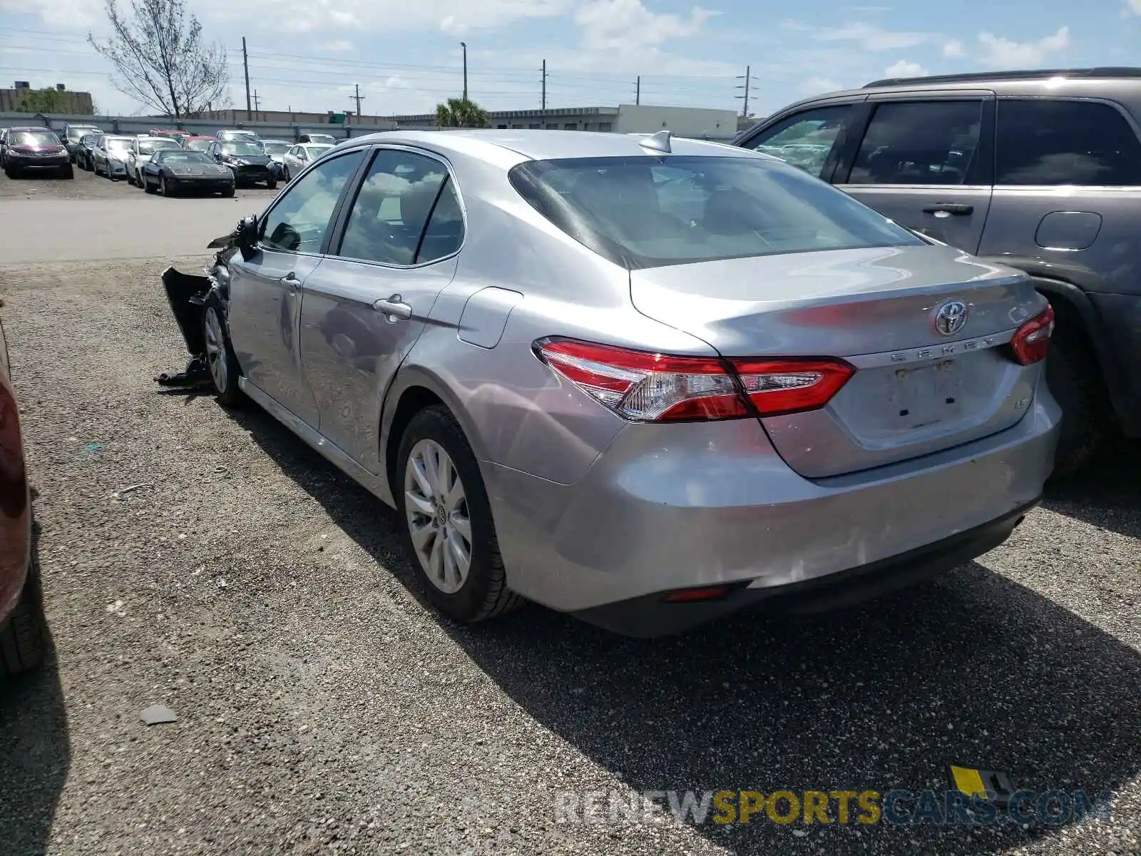 3 Photograph of a damaged car 4T1B11HK7KU756059 TOYOTA CAMRY 2019