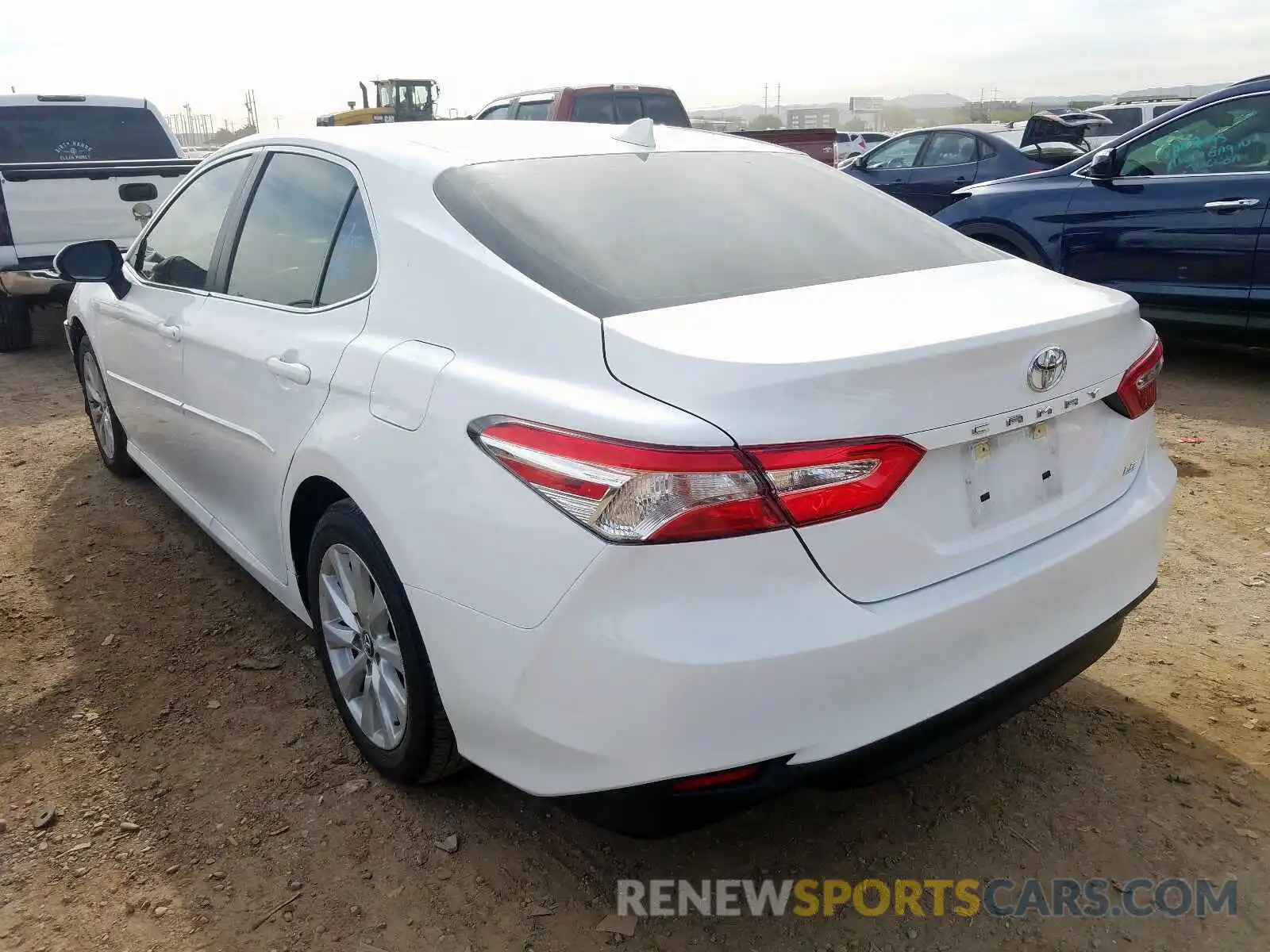 3 Photograph of a damaged car 4T1B11HK7KU757177 TOYOTA CAMRY 2019