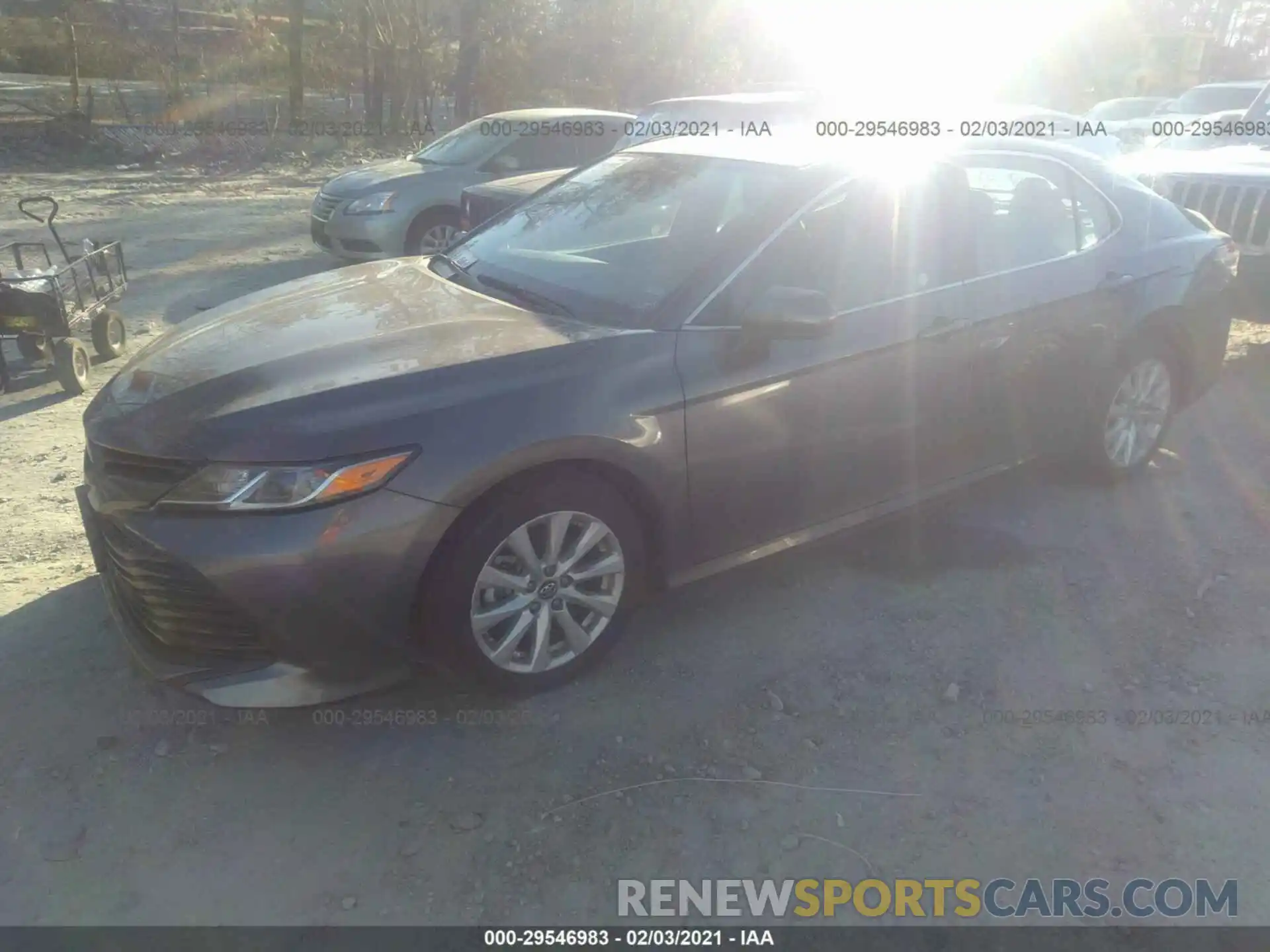 2 Photograph of a damaged car 4T1B11HK7KU757941 TOYOTA CAMRY 2019