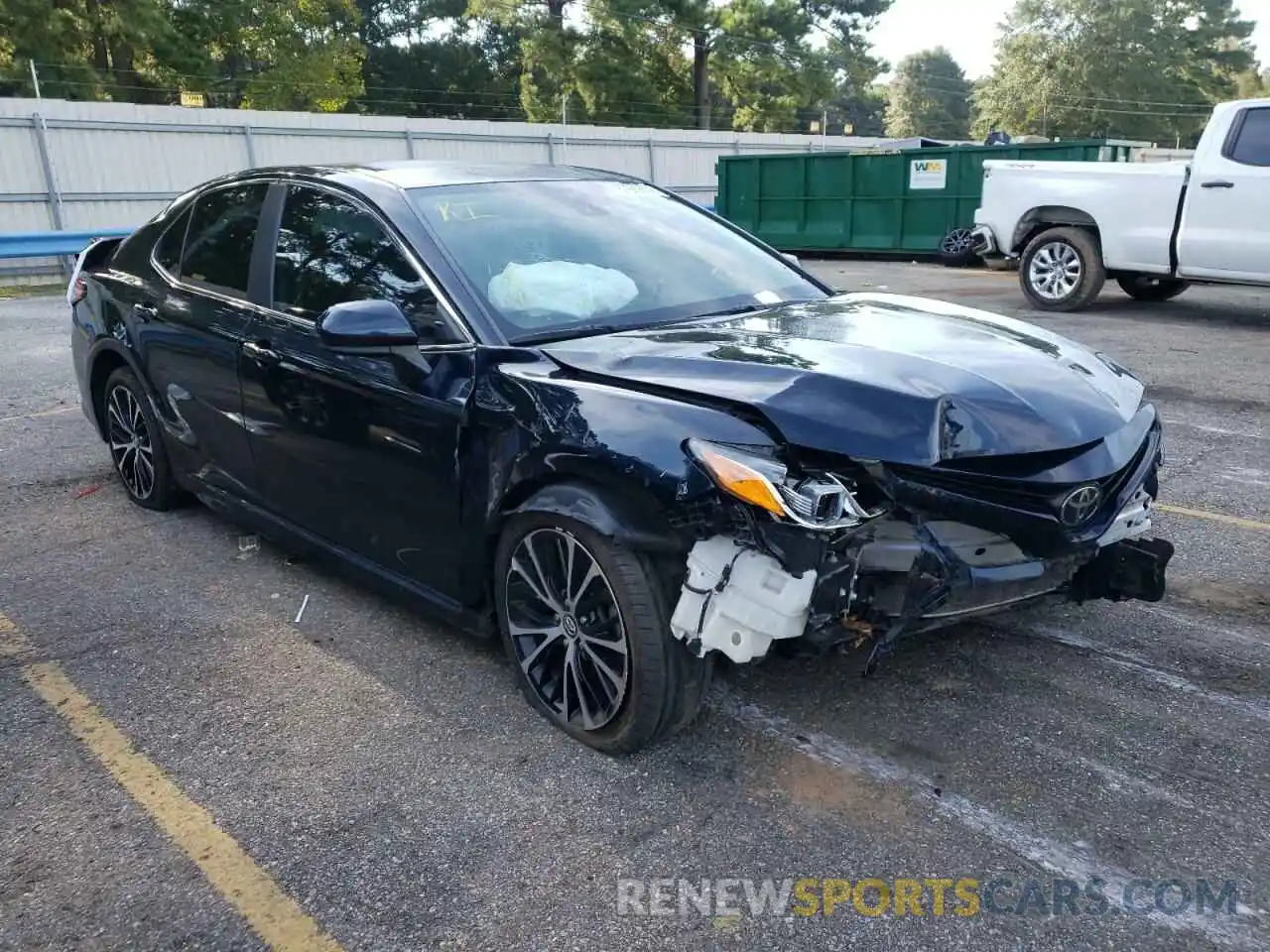 1 Photograph of a damaged car 4T1B11HK7KU758815 TOYOTA CAMRY 2019